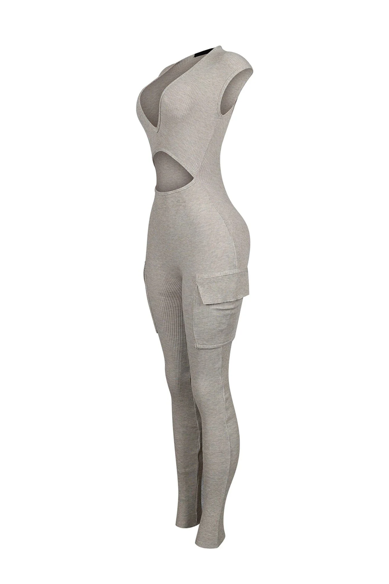 Alara Waist Cutout Pocket Jumpsuit - Image 7