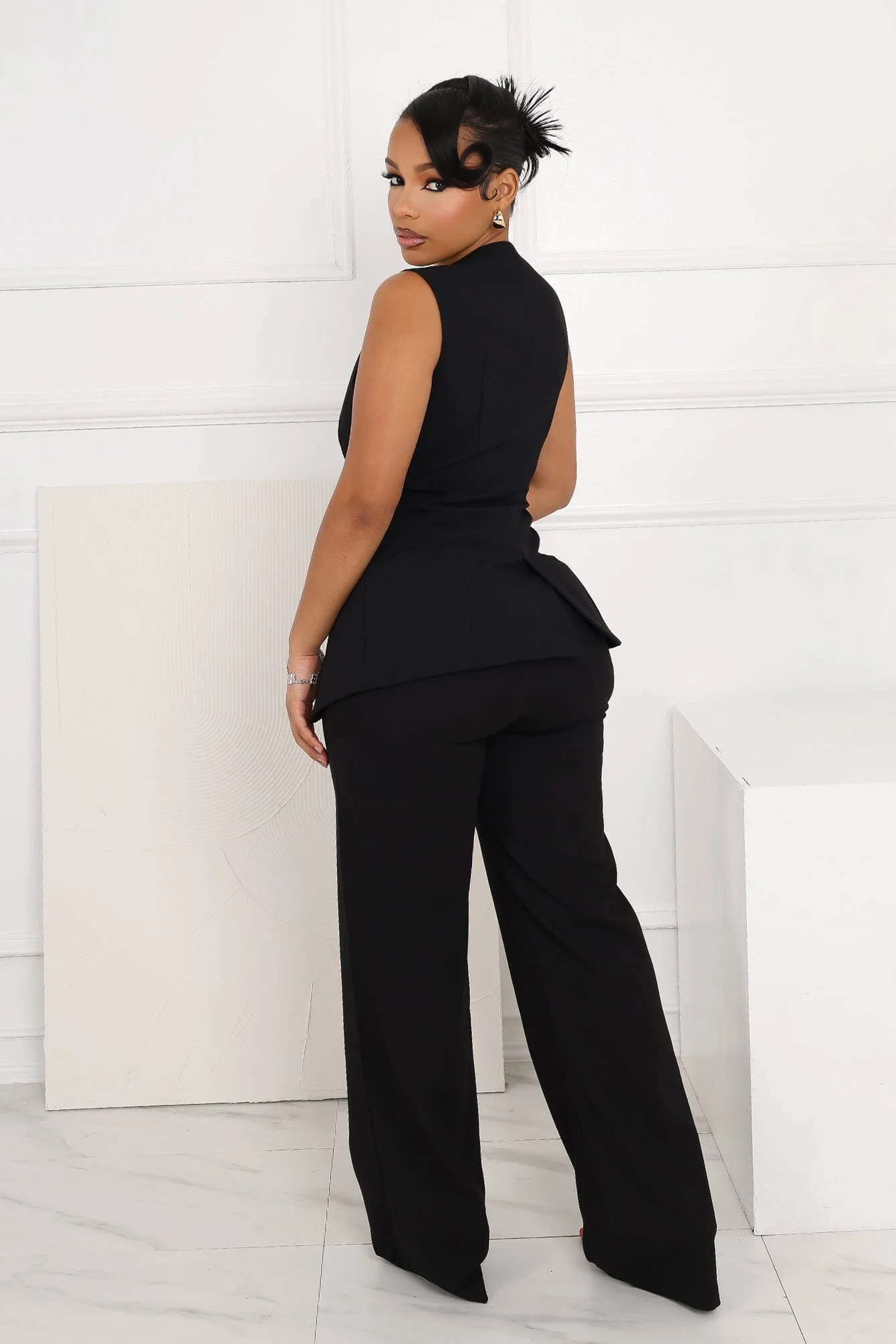 Amilia Woven Tailored Trousers - Image 4