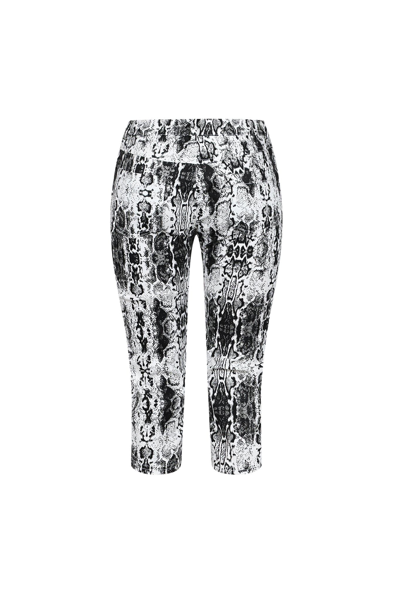 Awaken Your Style With Snake Skin Capri Pants - Image 4