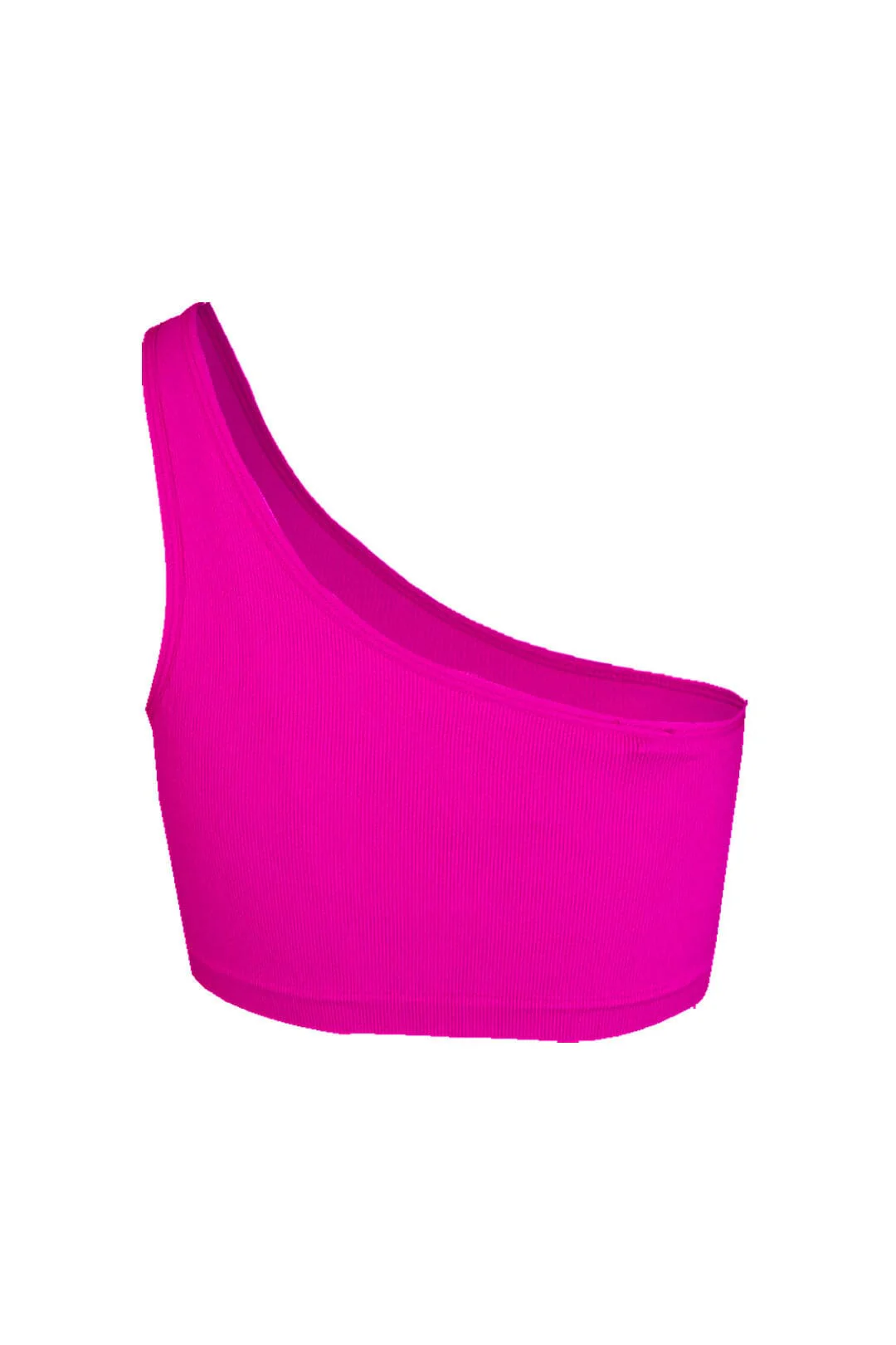Feel Free Basic One Shoulder Crop Top - Image 8