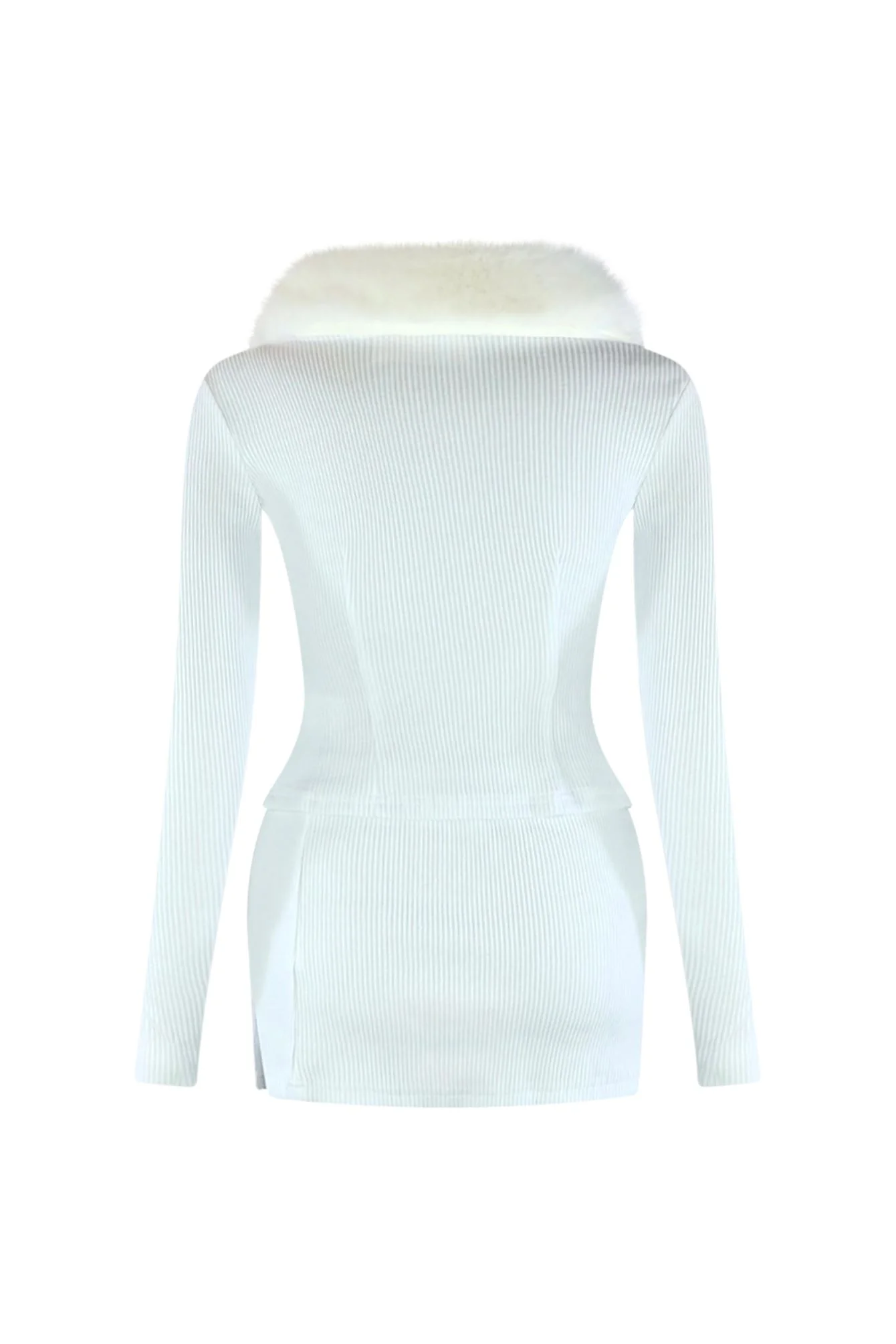 Be Fur Real Trim Top & Skirt SET - Image 6