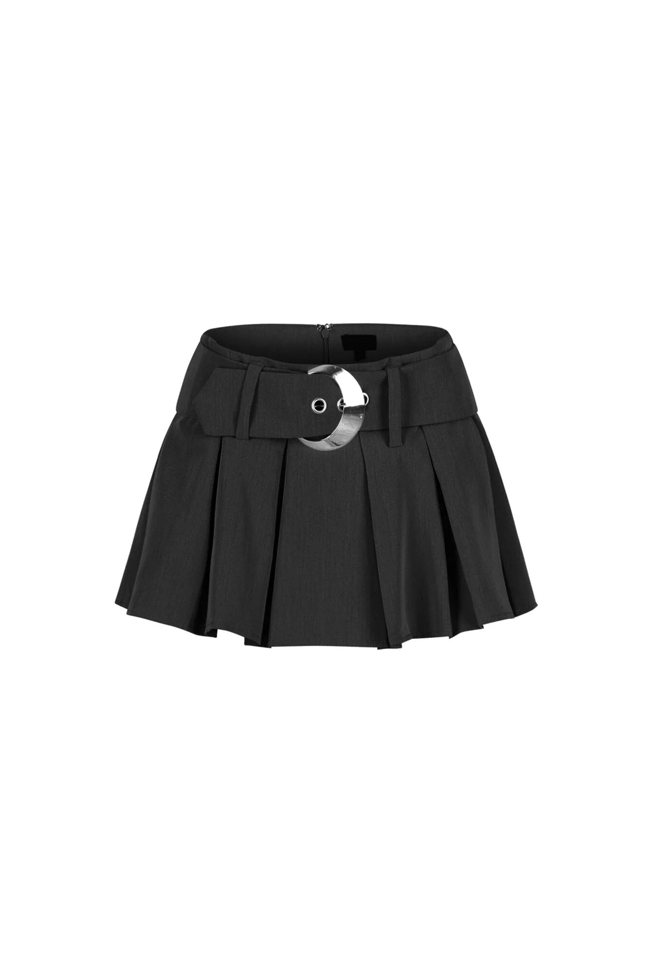 Belted Ivy Pleats Skirt - Image 5