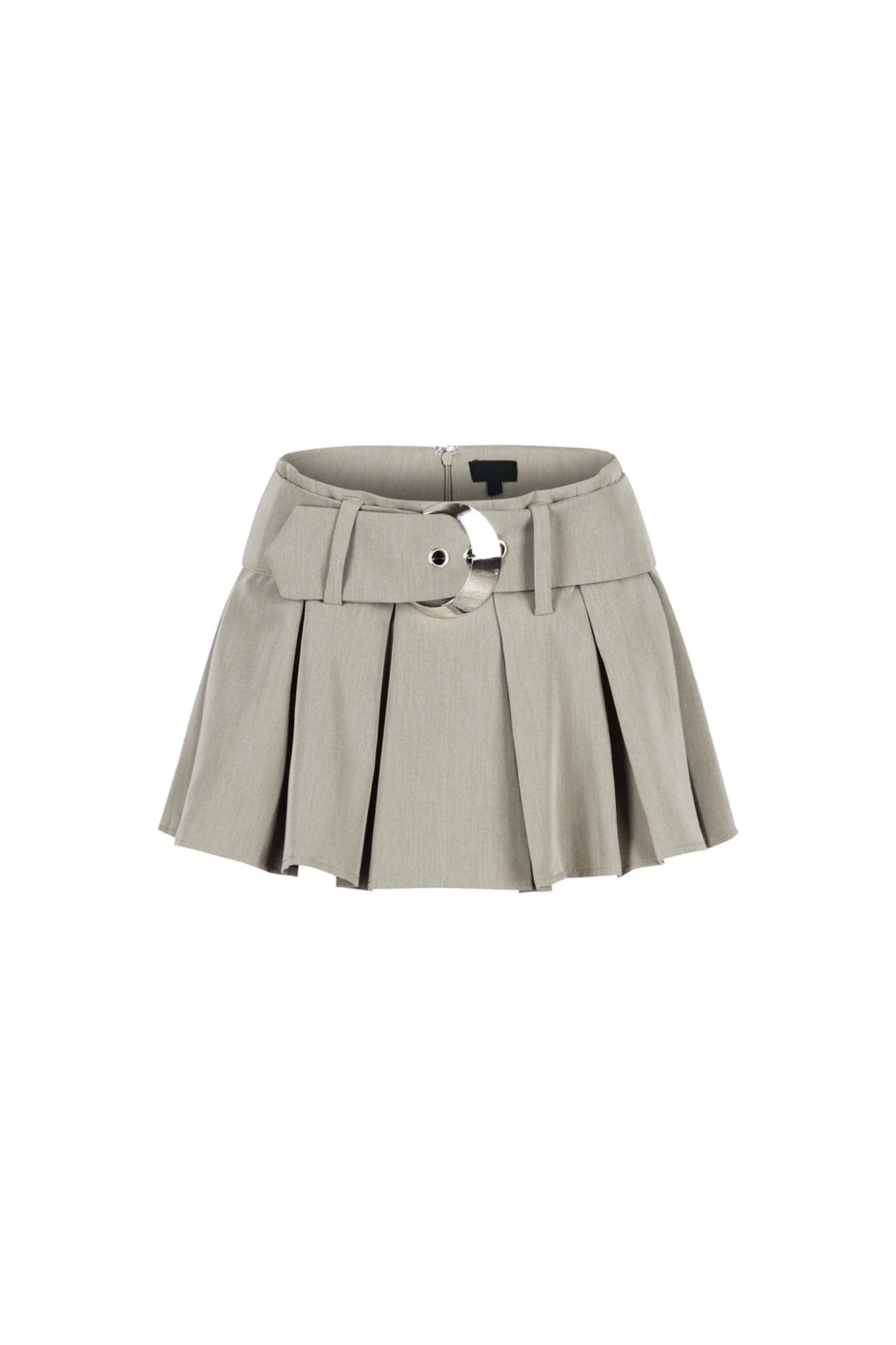 Belted Ivy Pleats Skirt - Image 6