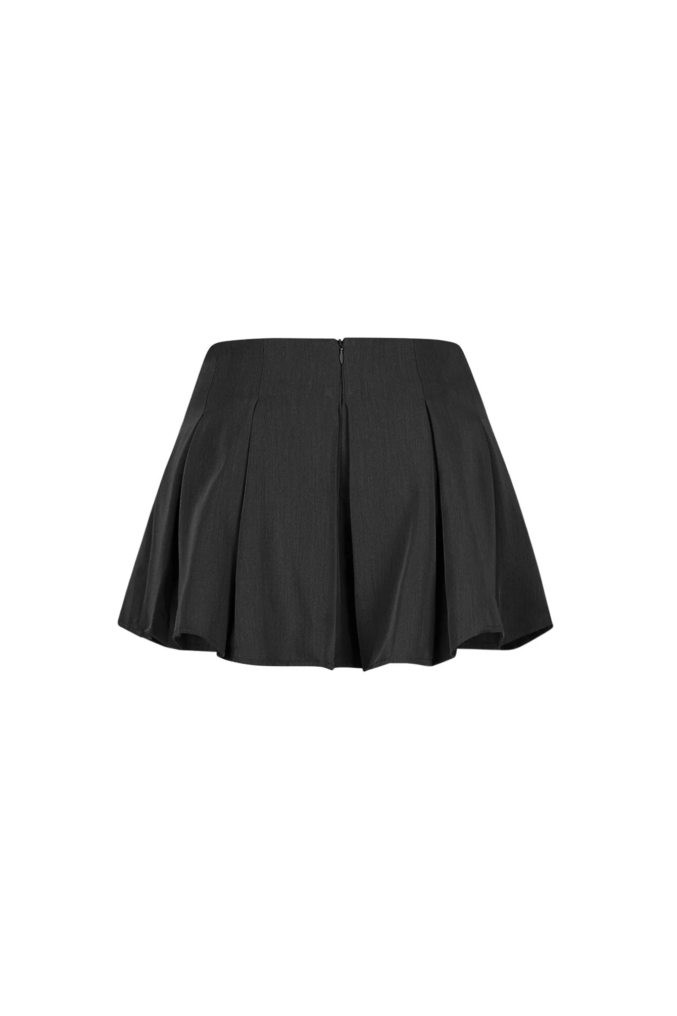 Belted Ivy Pleats Skirt - Image 7