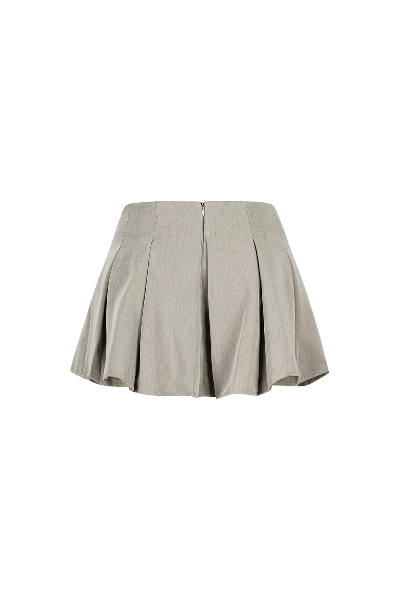 Belted Ivy Pleats Skirt - Image 8