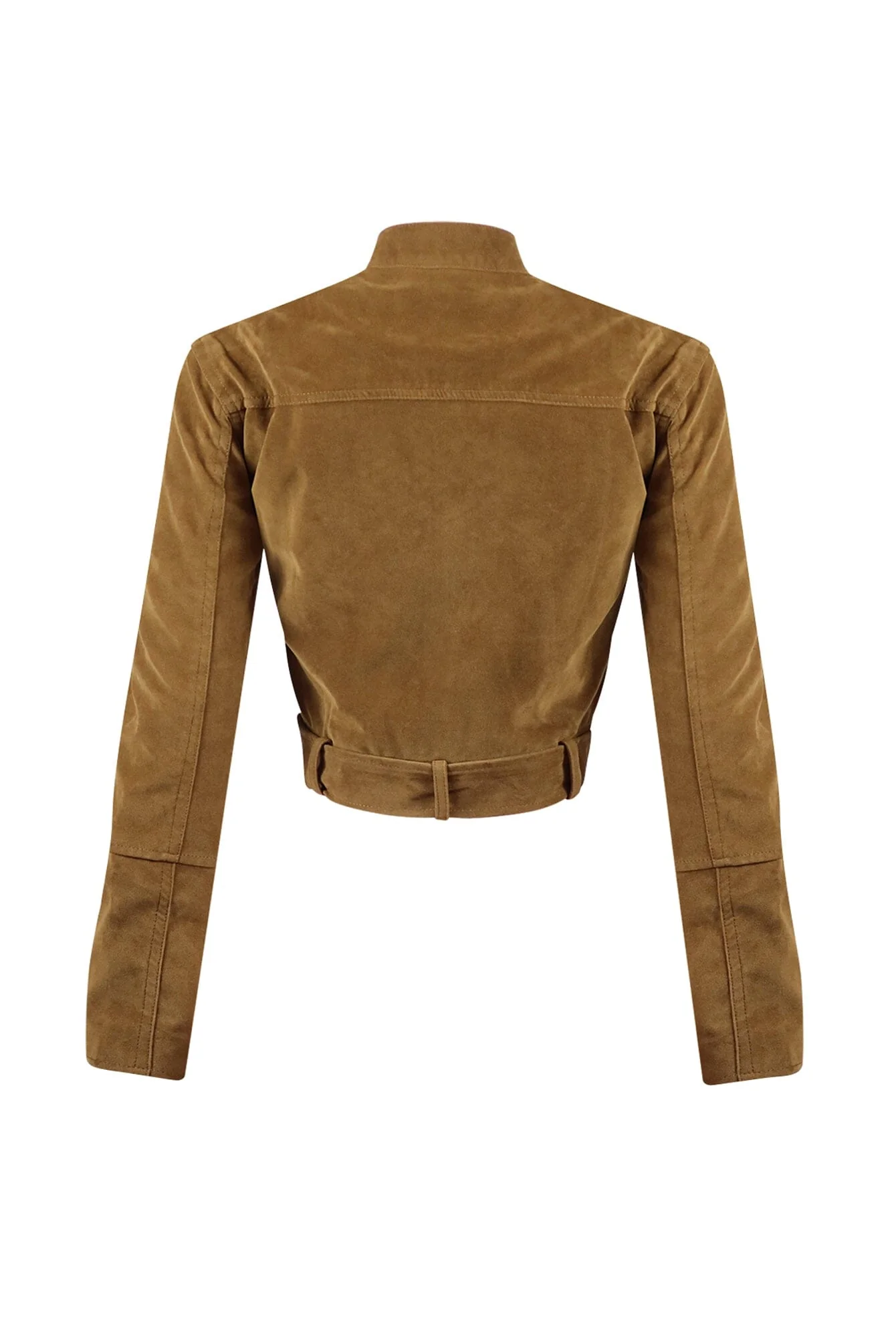 Better Now Long Sleeve Suede Jacket - Image 5