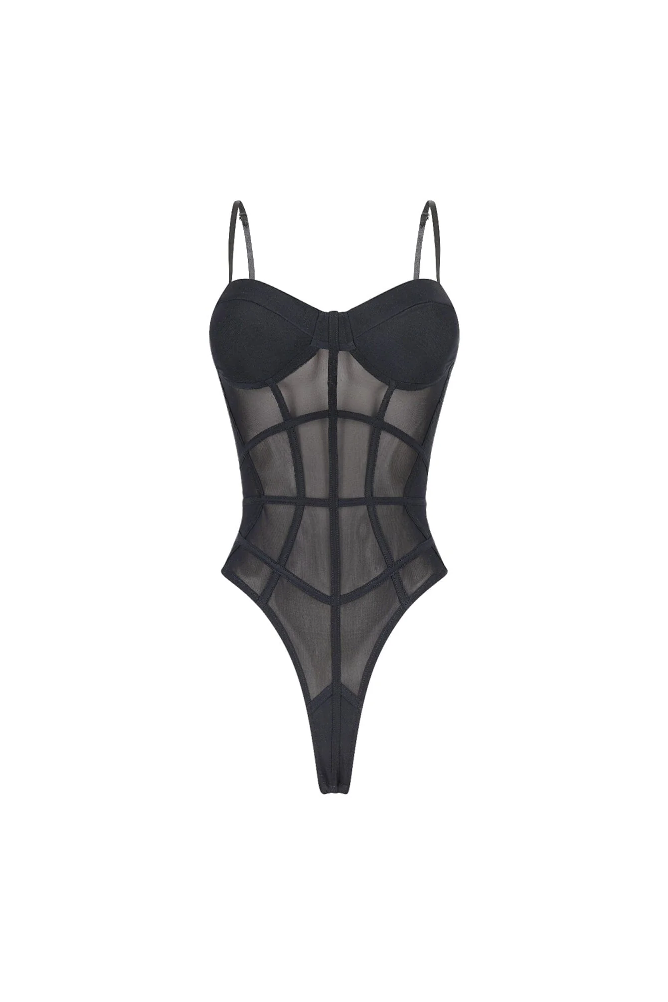 Blackout Kiss Mesh Bodysuit - Image 3