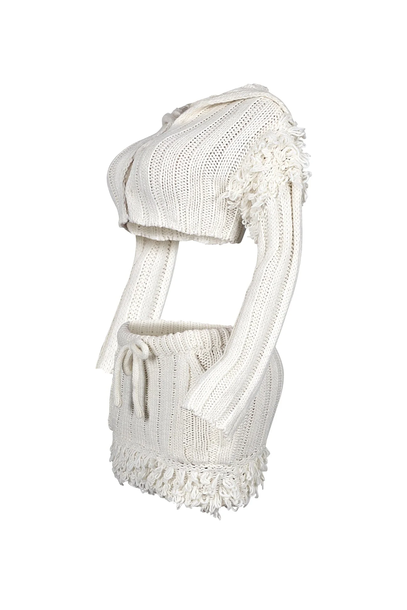 Briana Knit Cropped Top & Skirt SET - Image 8