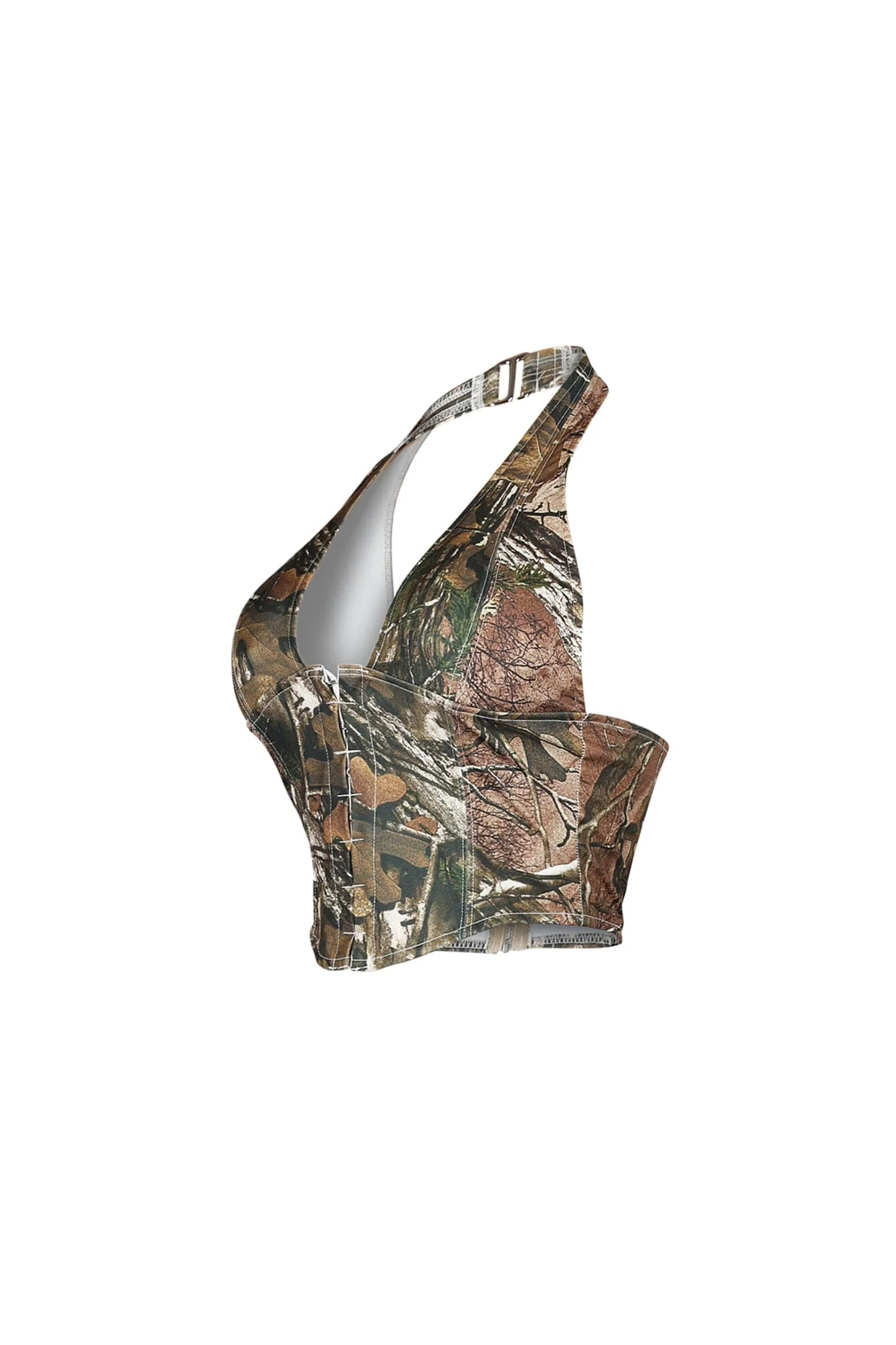 Camo Belle Corset Top - Image 3