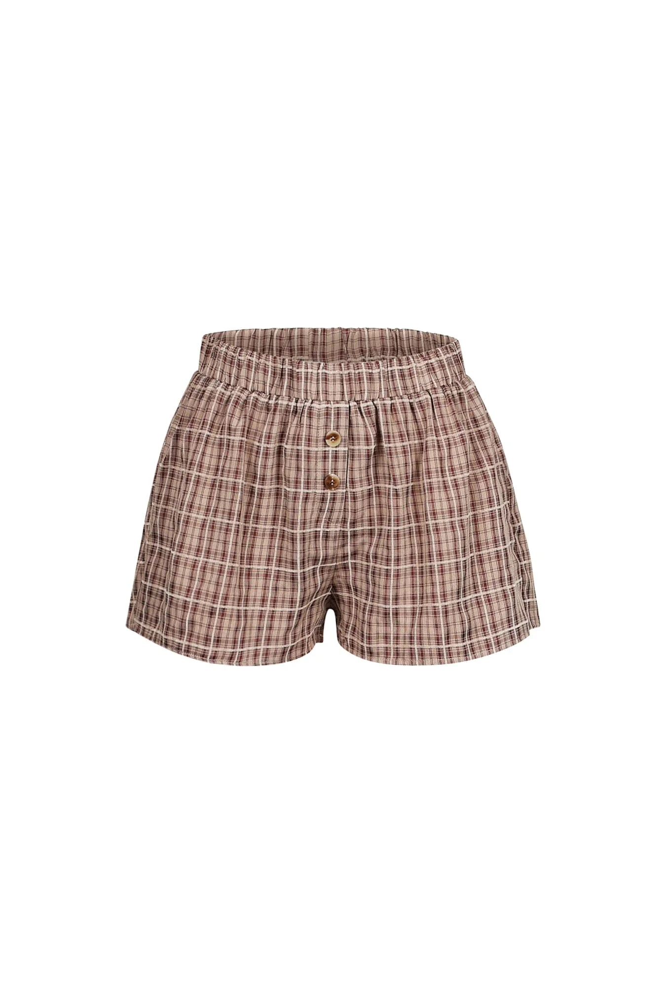 Check Me Out Woven Shorts - Image 3