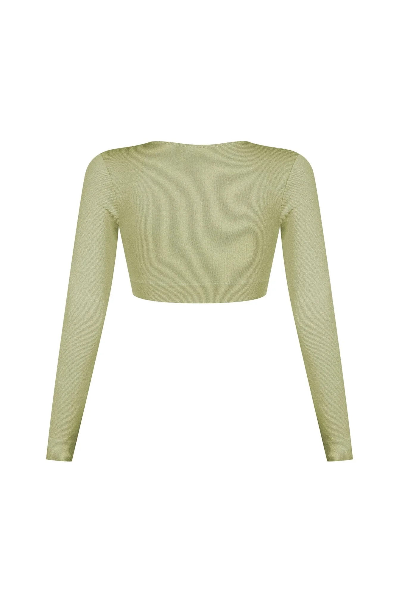 Clean V Neck Long Sleeve Top - Image 12