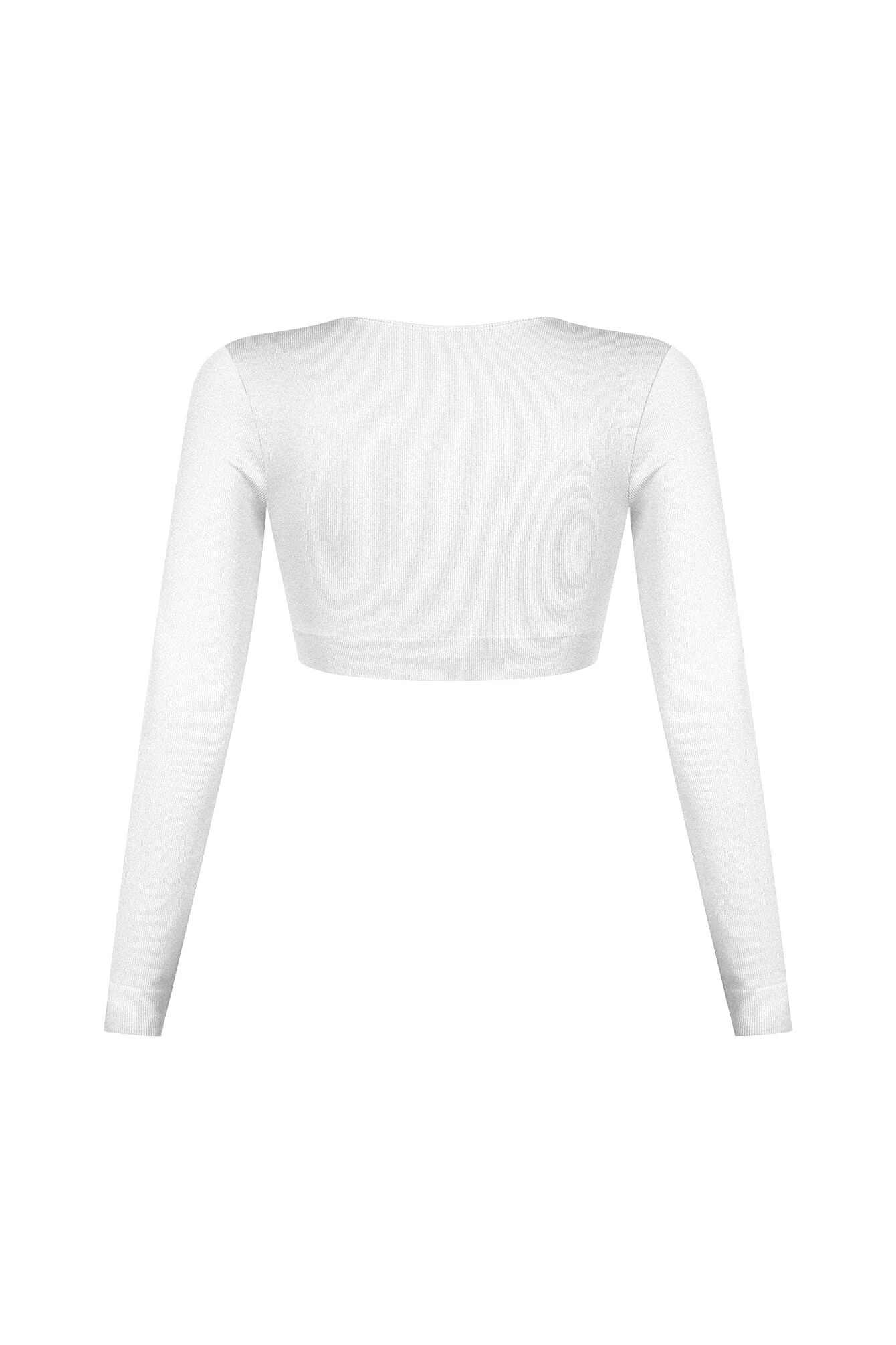 Clean V Neck Long Sleeve Top - Image 13