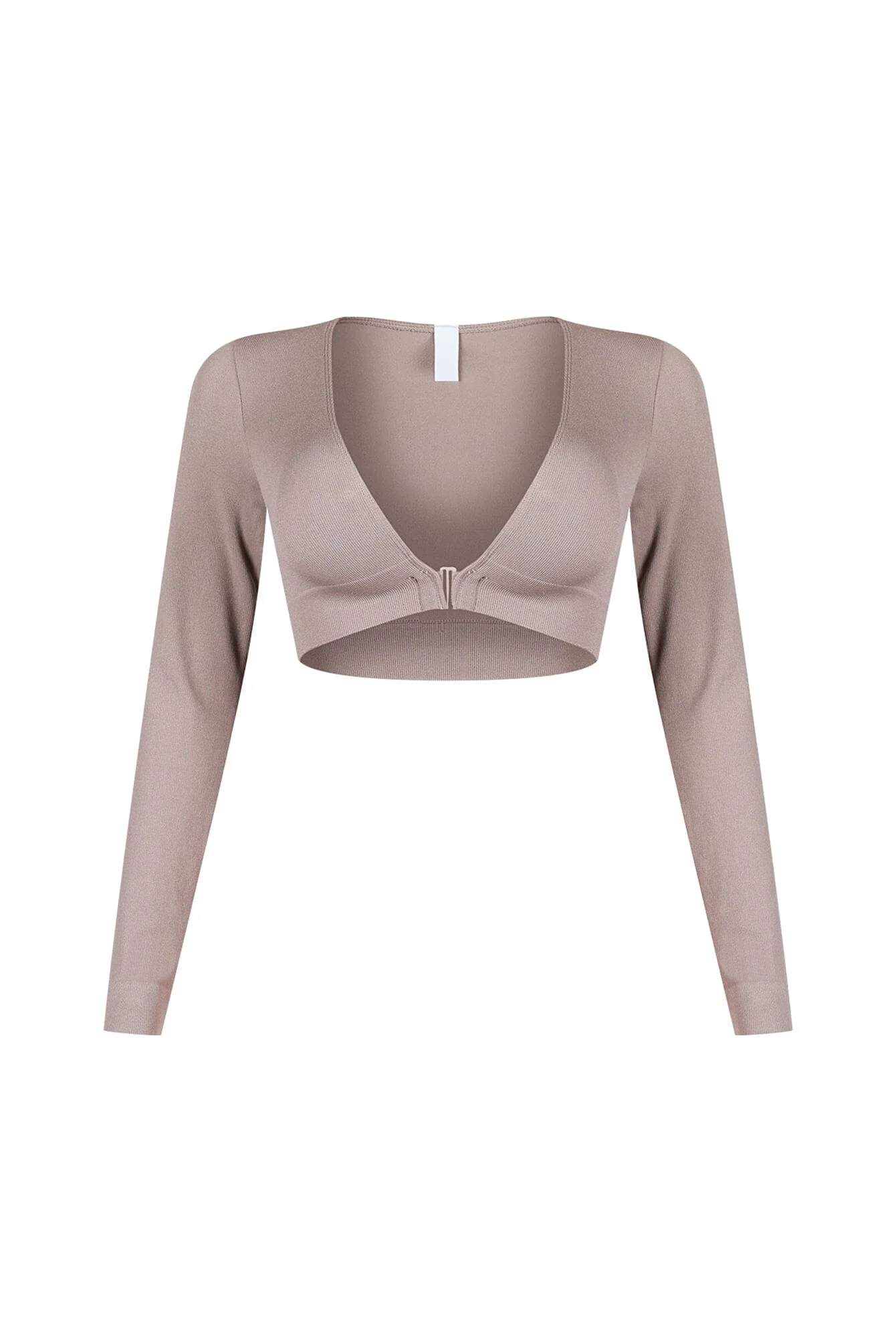 Clean V Neck Long Sleeve Top - Image 6