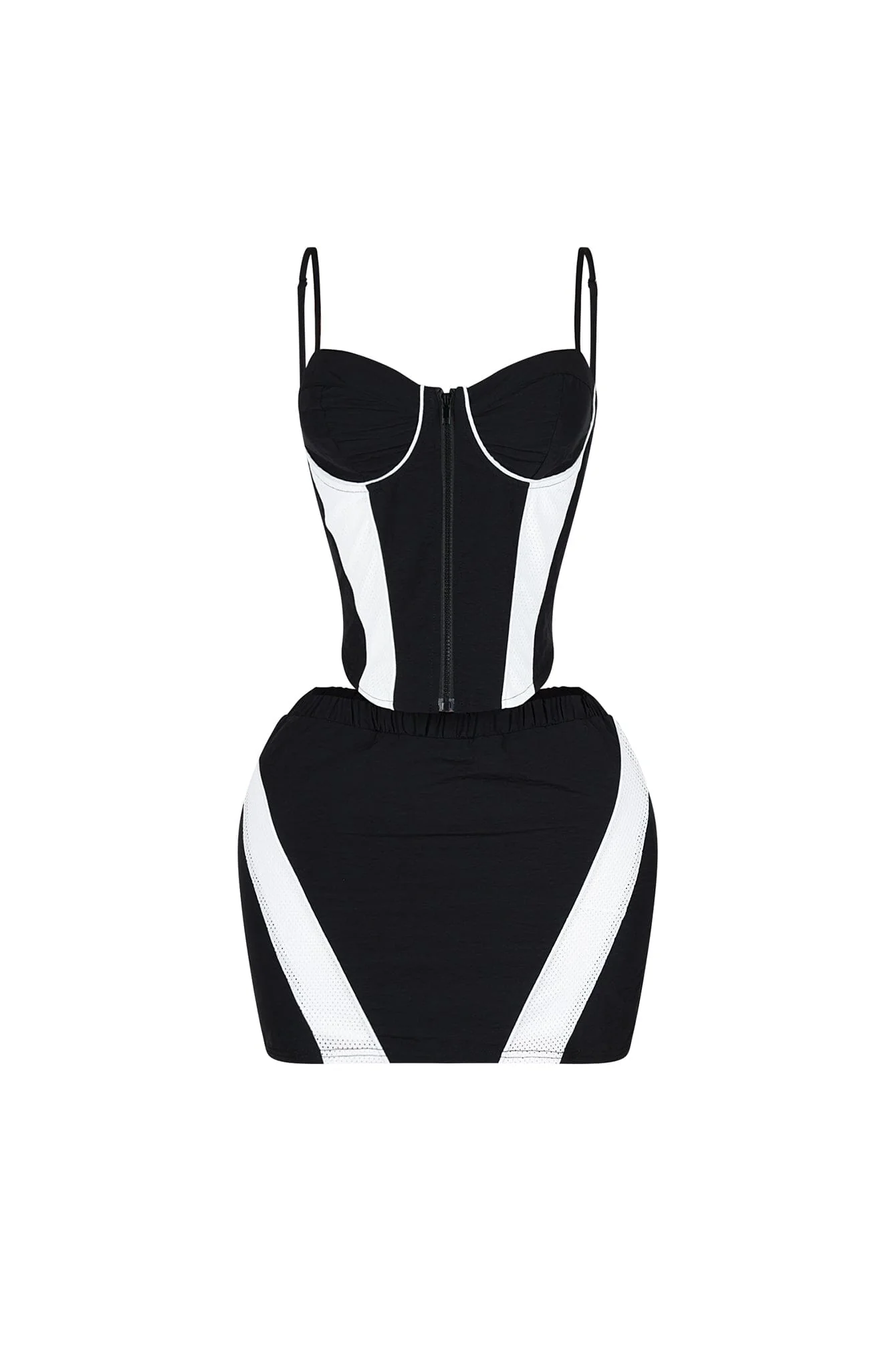 Cookie Bustier Windbreaker & Skirt SET - Image 4