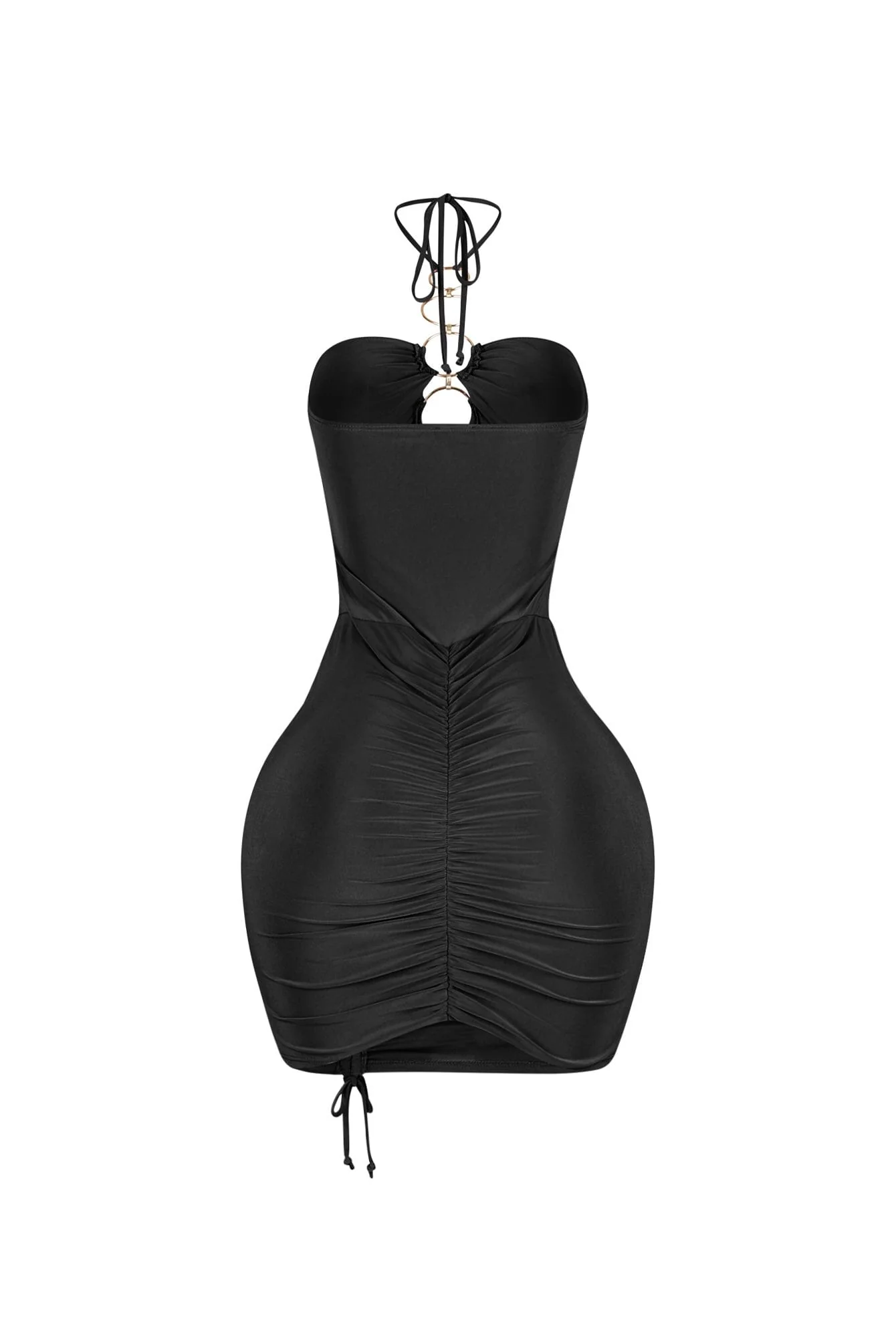 Crush Ring Cutout Mini Dress - Image 10