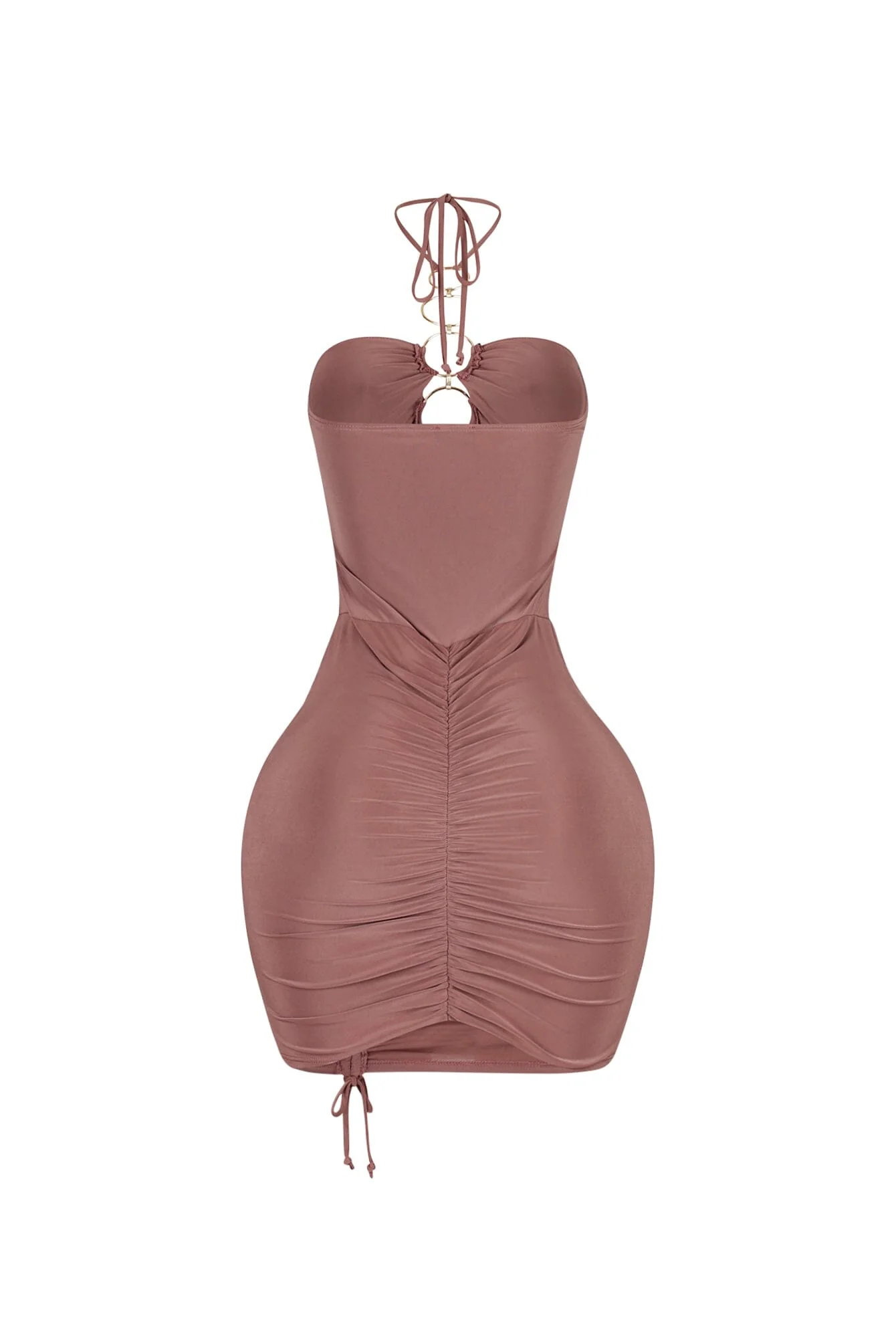 Crush Ring Cutout Mini Dress - Image 11