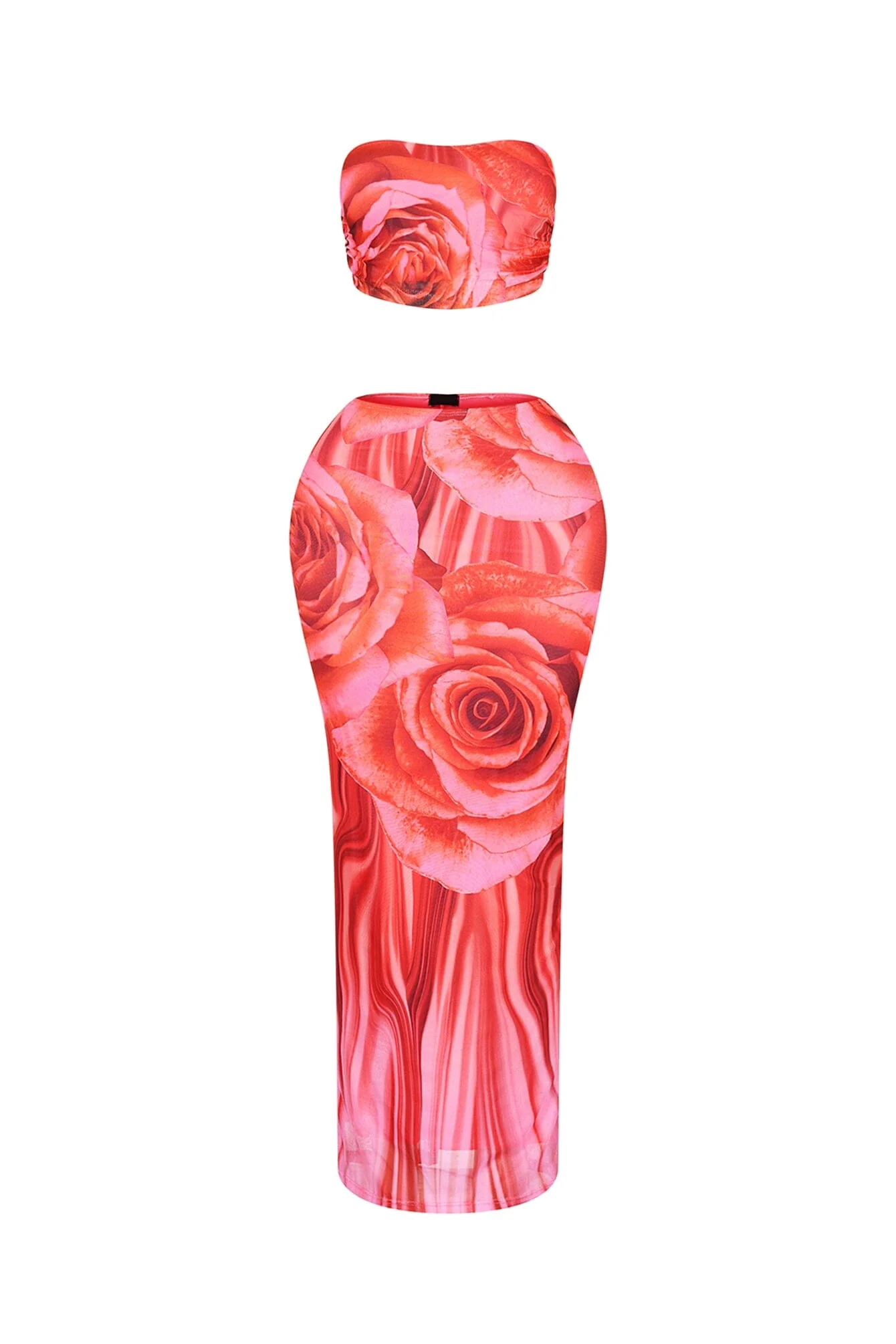 Dawnridge Mesh Tube Top & Skirt SET - Image 4