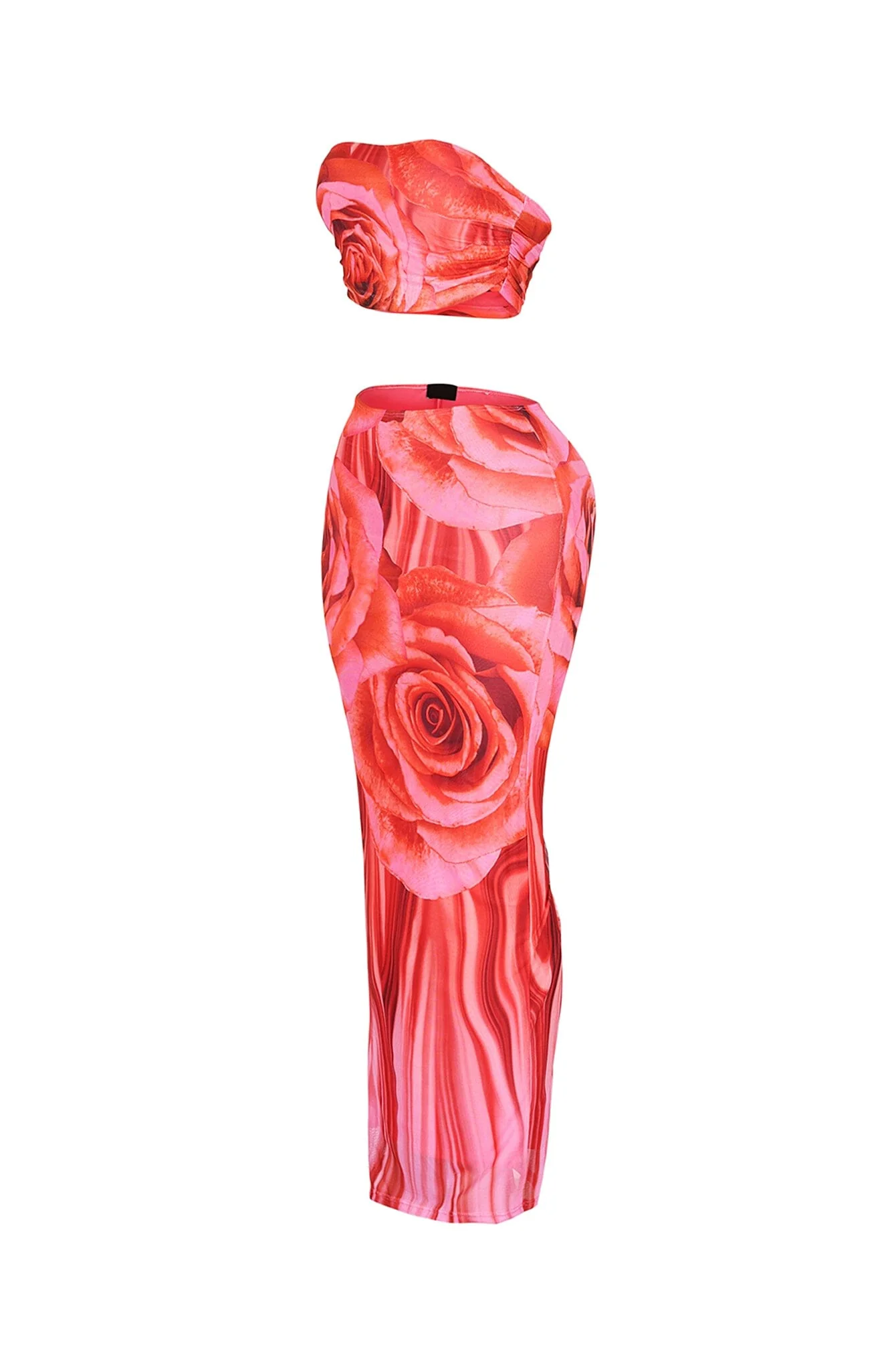 Dawnridge Mesh Tube Top & Skirt SET - Image 5