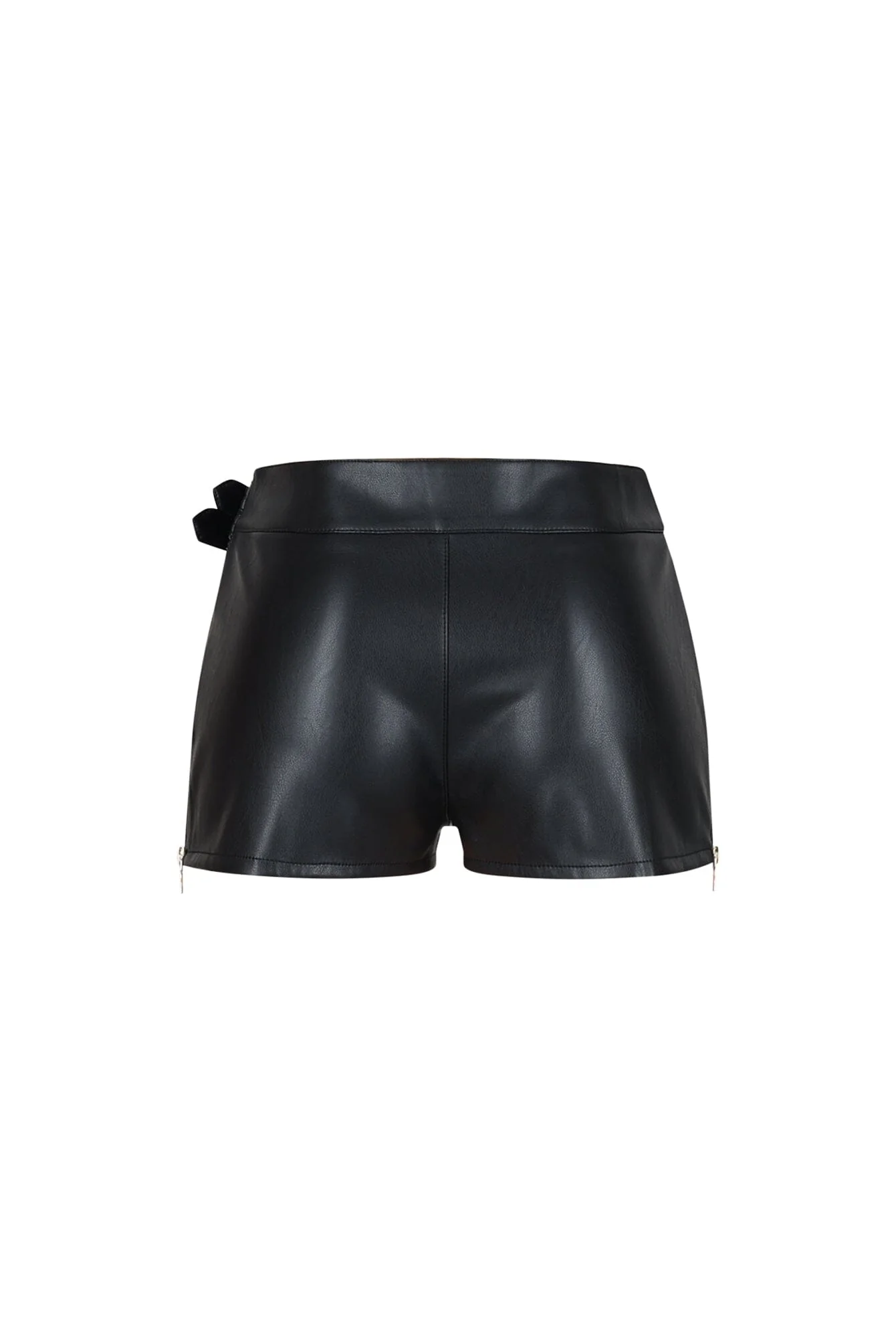 Detroit Faux Leather Shorts - Image 5