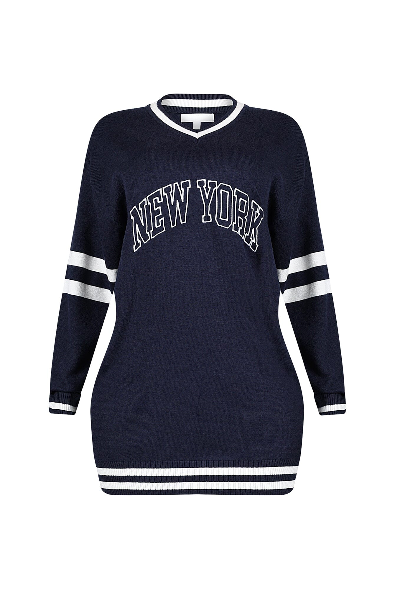 Devyn Oversized Jersey Sweater Top - Image 5
