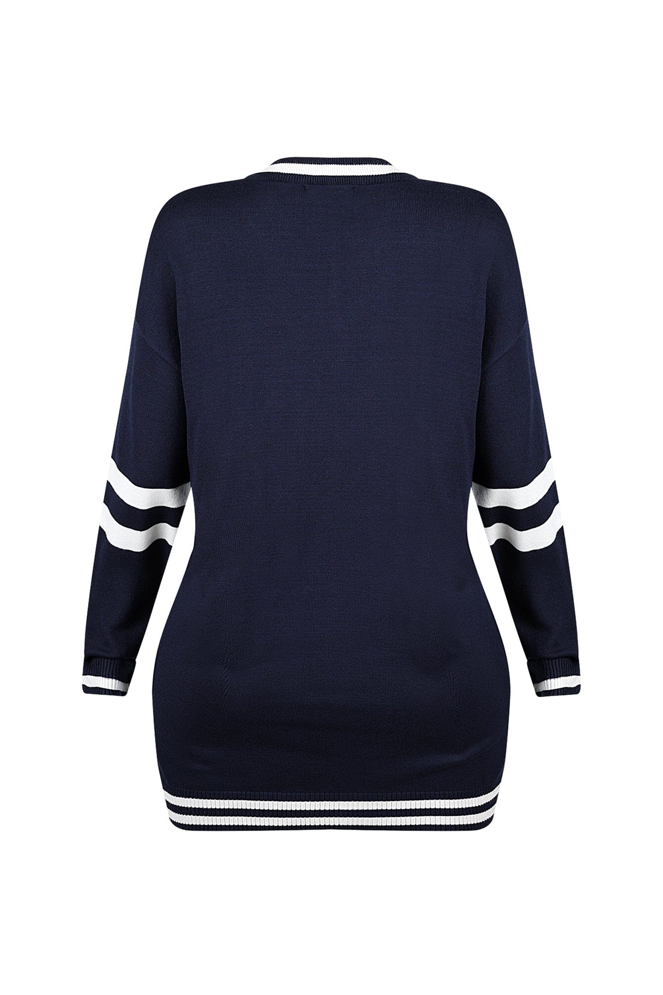 Devyn Oversized Jersey Sweater Top - Image 8