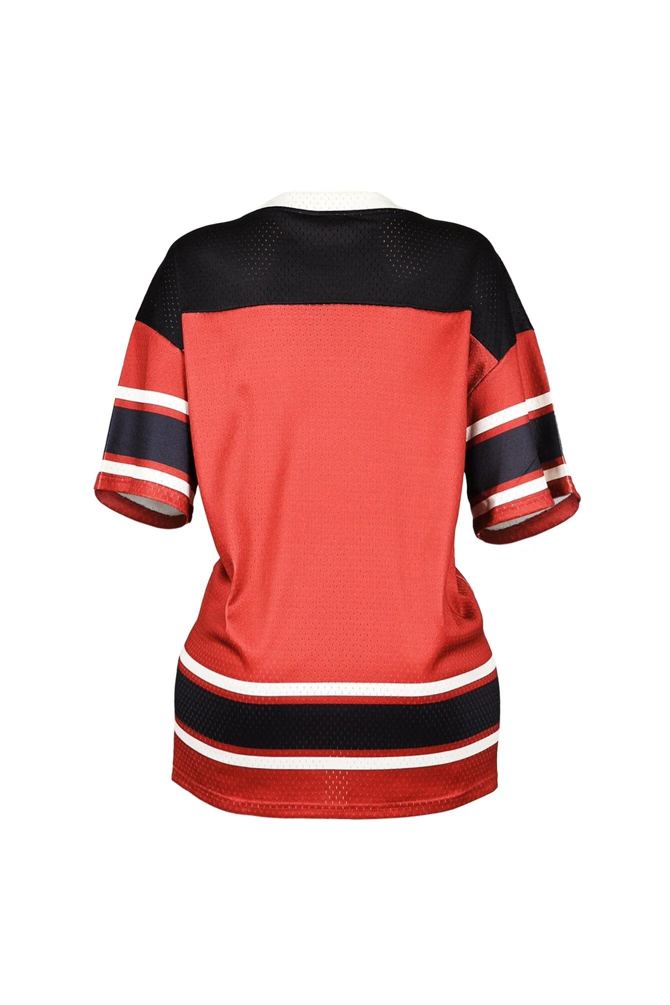 Drip Oversized Football Jersey Top - Image 4