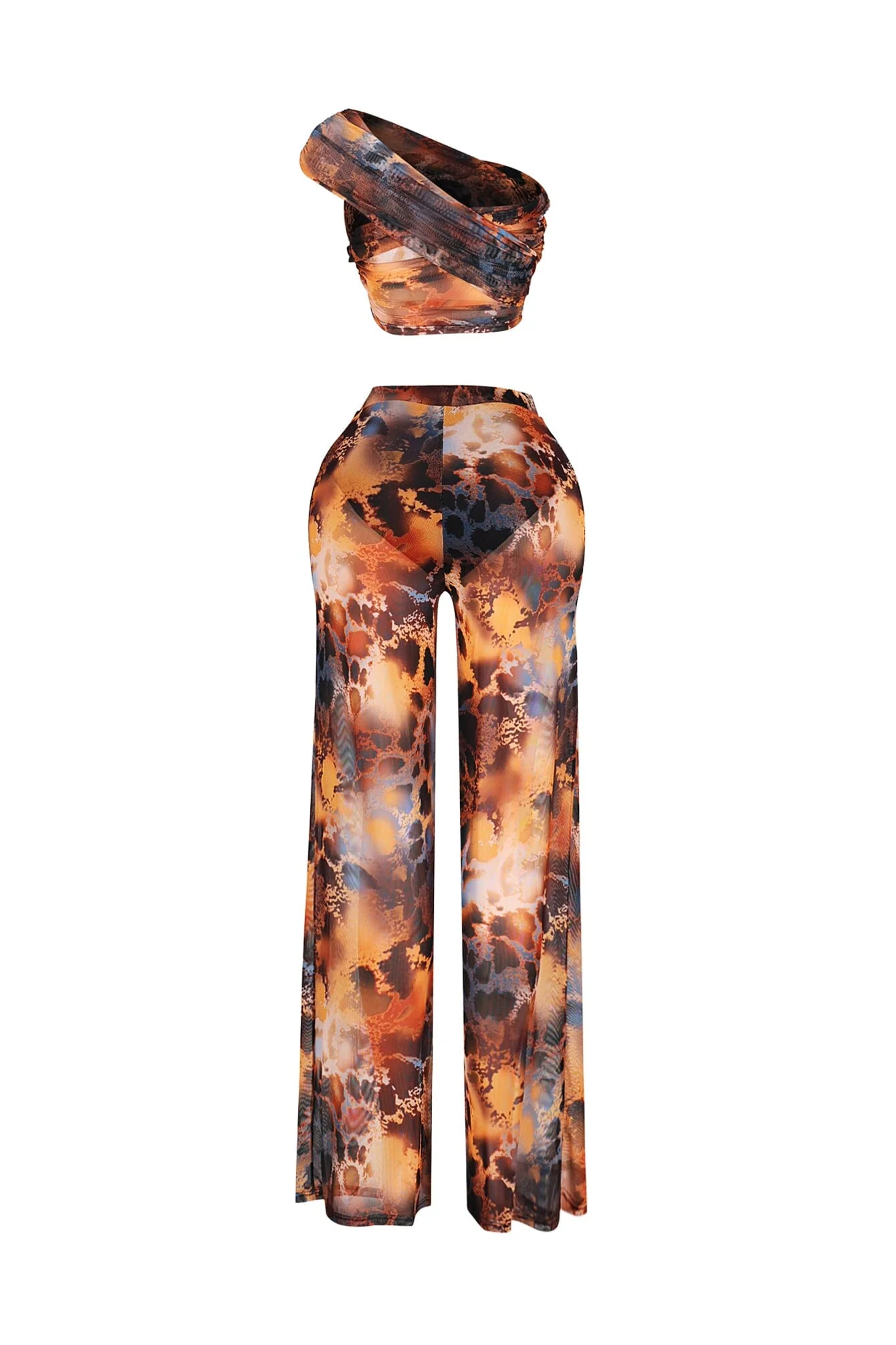 Dual Aura Mesh Top & Pants SET - Image 6