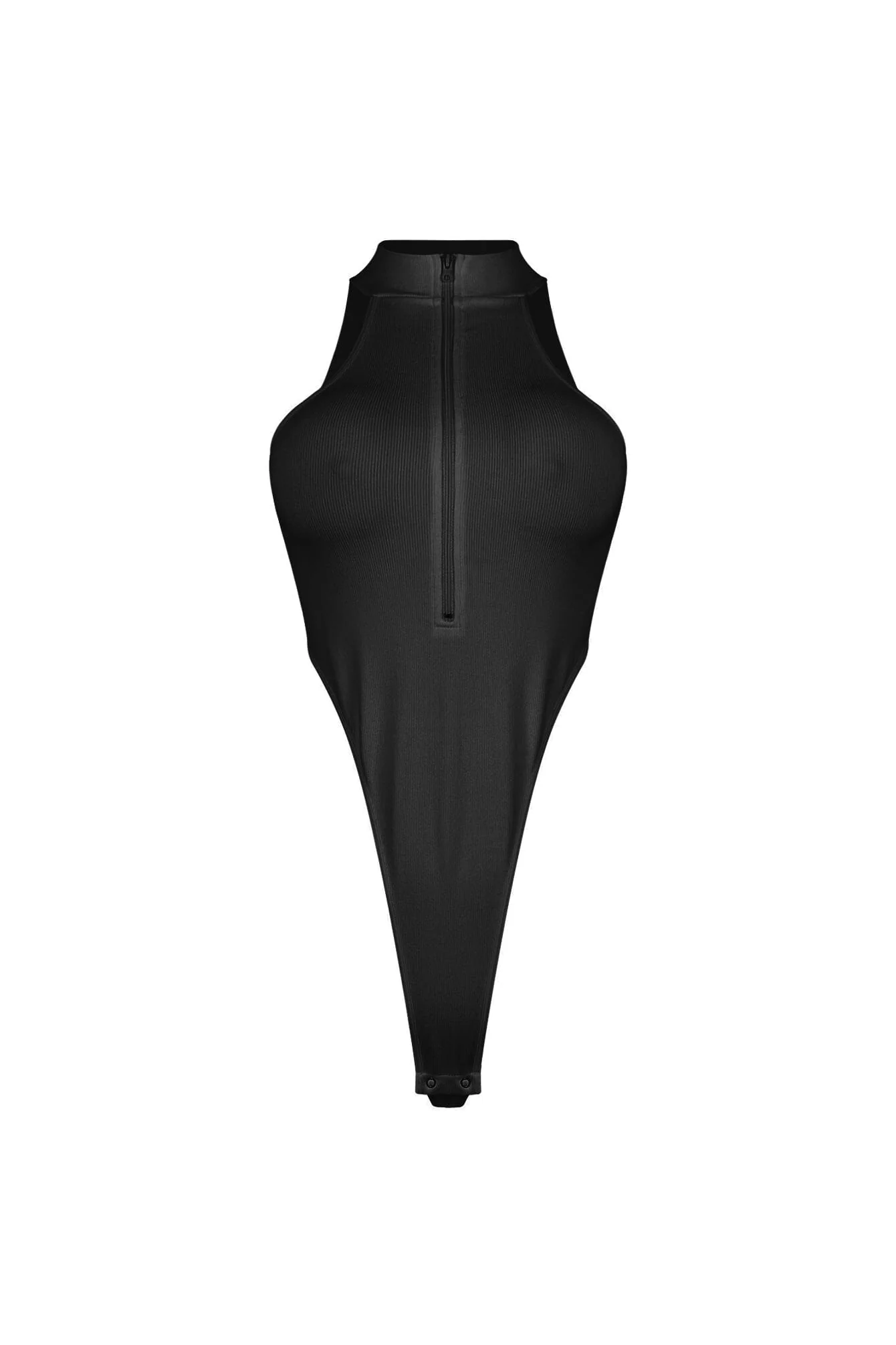 Edgeform Ribbed Zip Bodysuit - Image 8