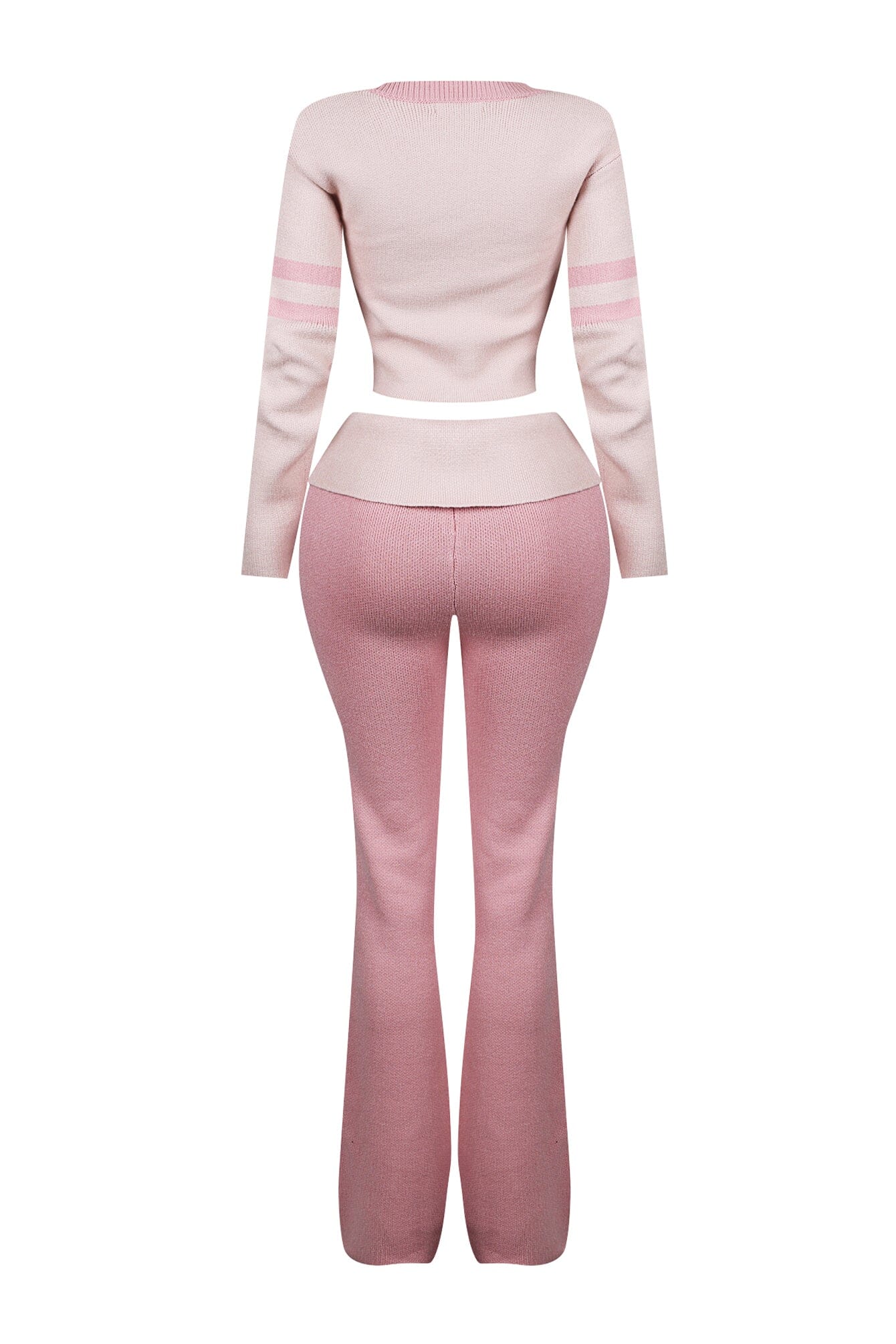 Elana Knit Graphic Top & Pants SET - Image 6