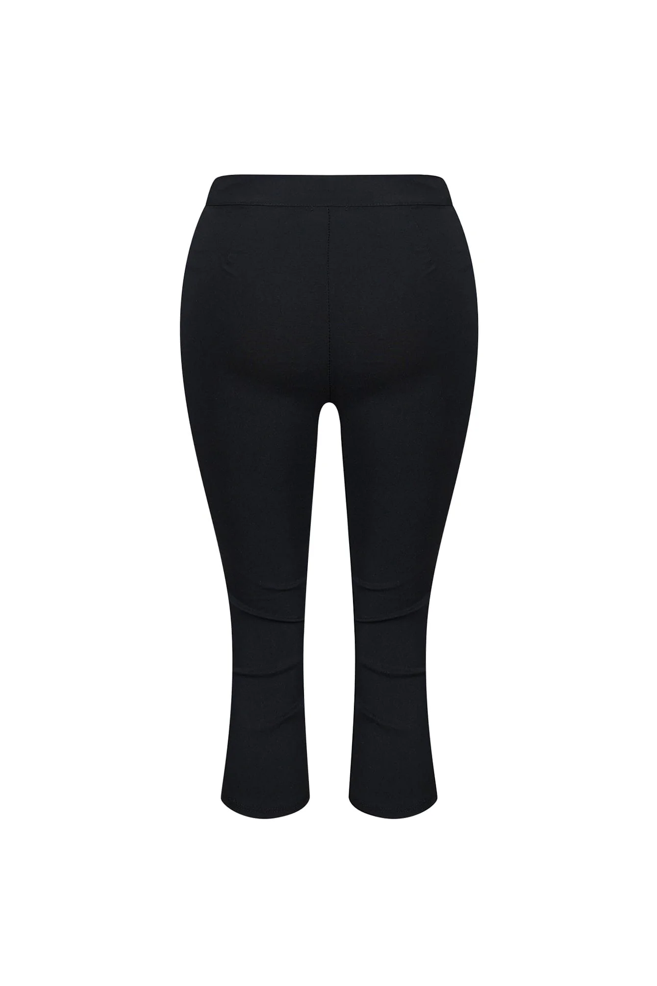 Feminine Fit High Waist Capri Pants - Image 5