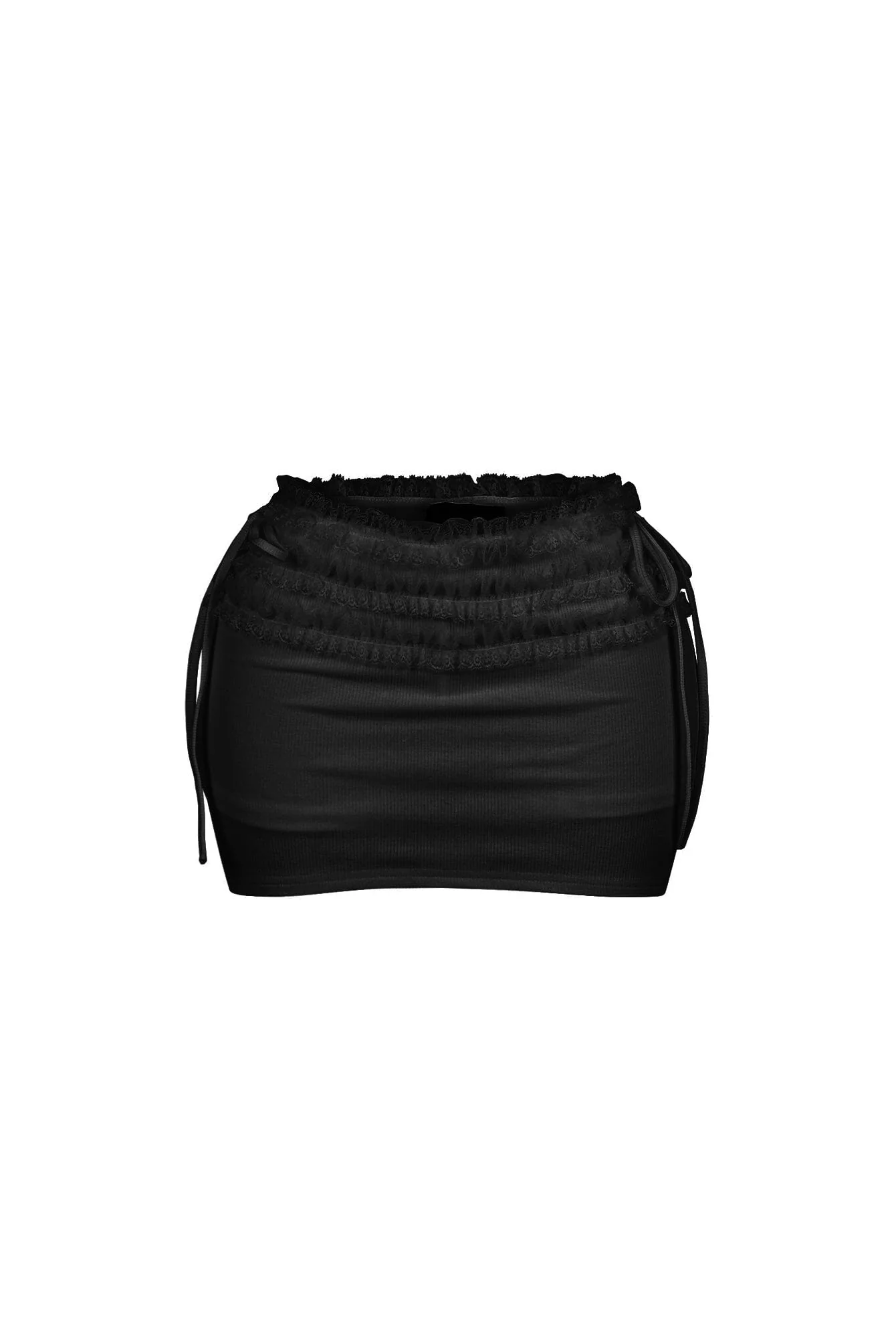 Gam Lace Trim Mini Skirt - Image 6