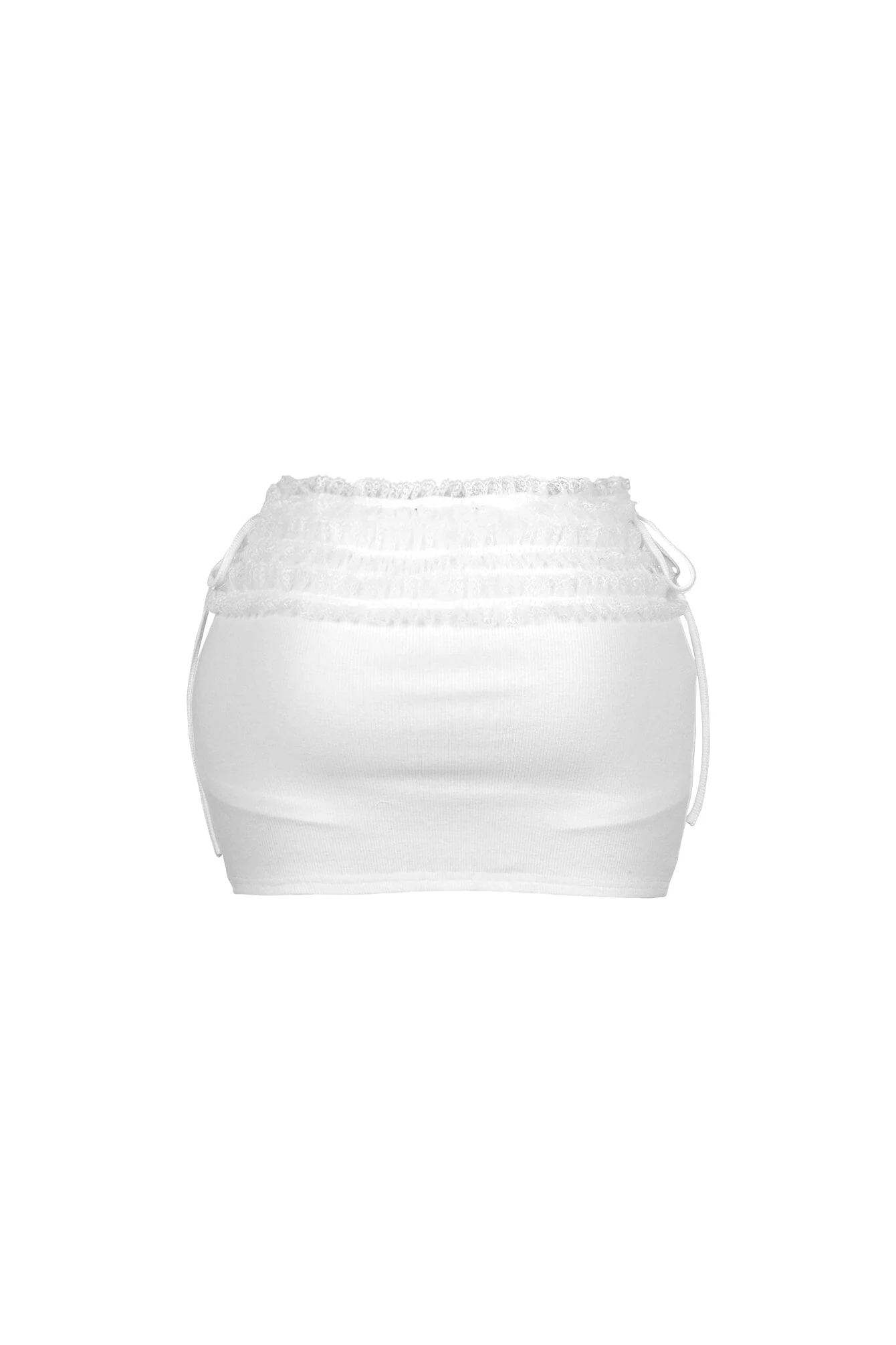 Gam Lace Trim Mini Skirt - Image 9