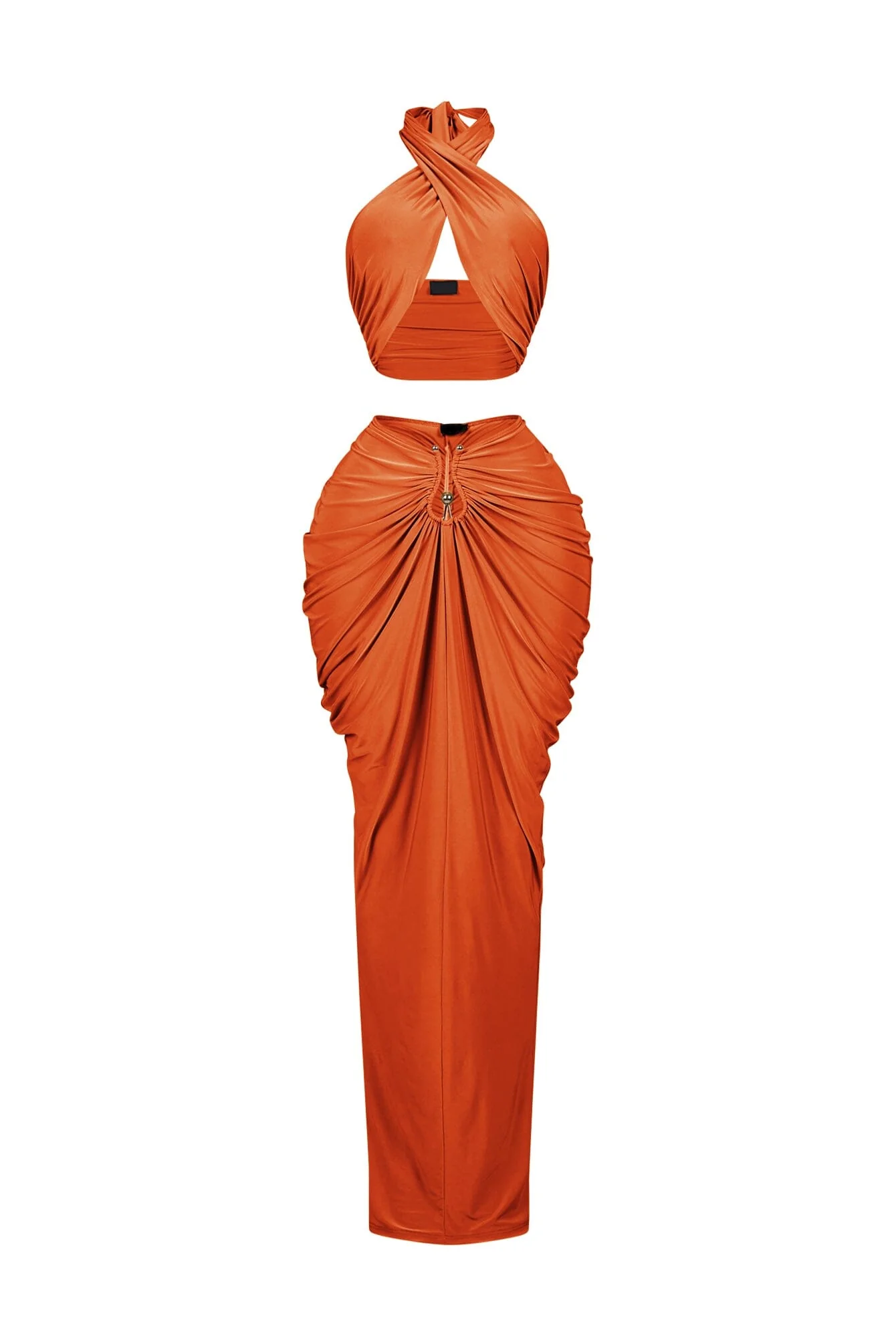 Glimma Halter Neck Top & Skirt SET - Image 5