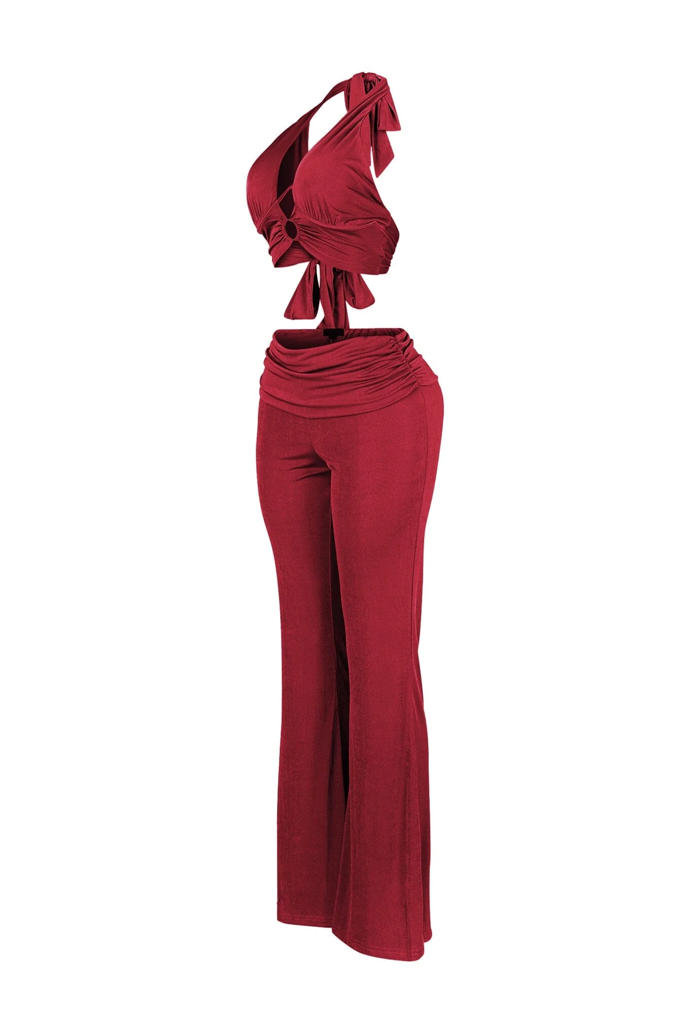 Graceful Passion Crop Top & Pants SET - Image 10