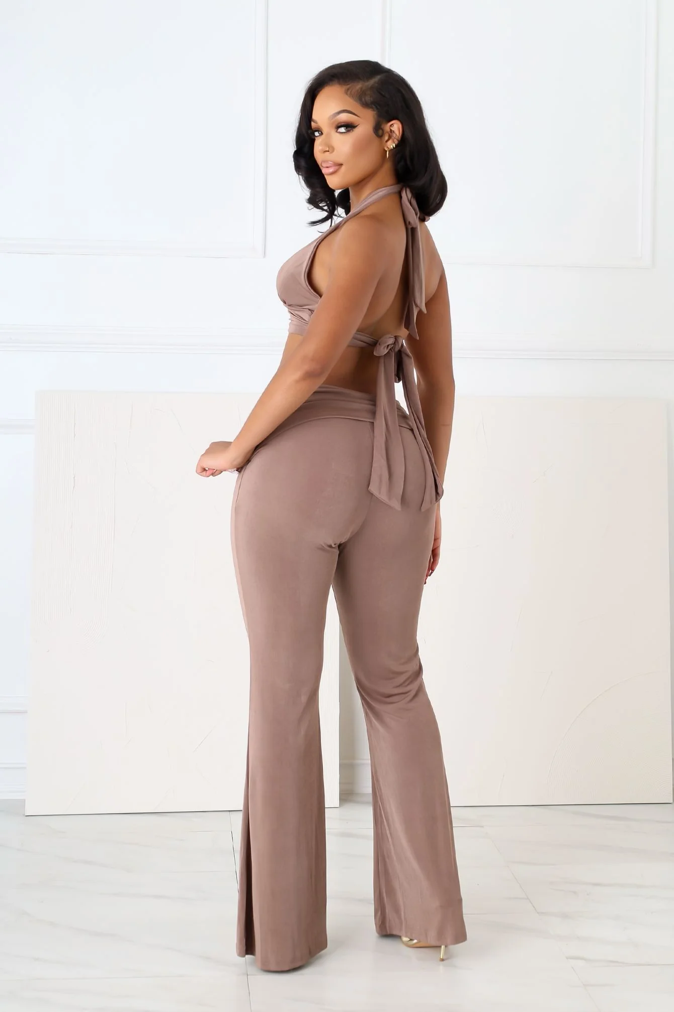 Graceful Passion Crop Top & Pants SET - Image 6