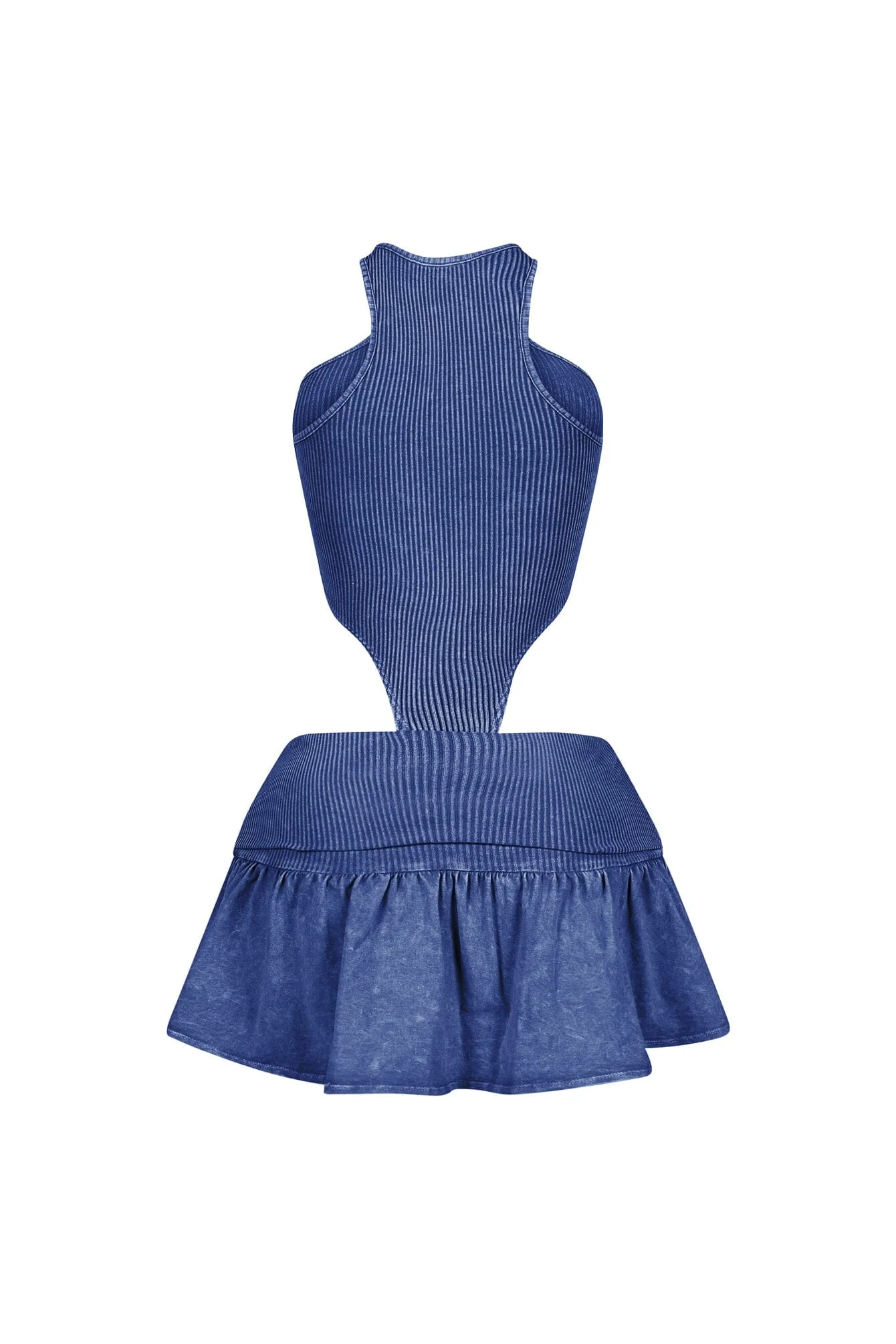 Isabelle Mineral Washed Bodysuit & Skirt SET - Image 8