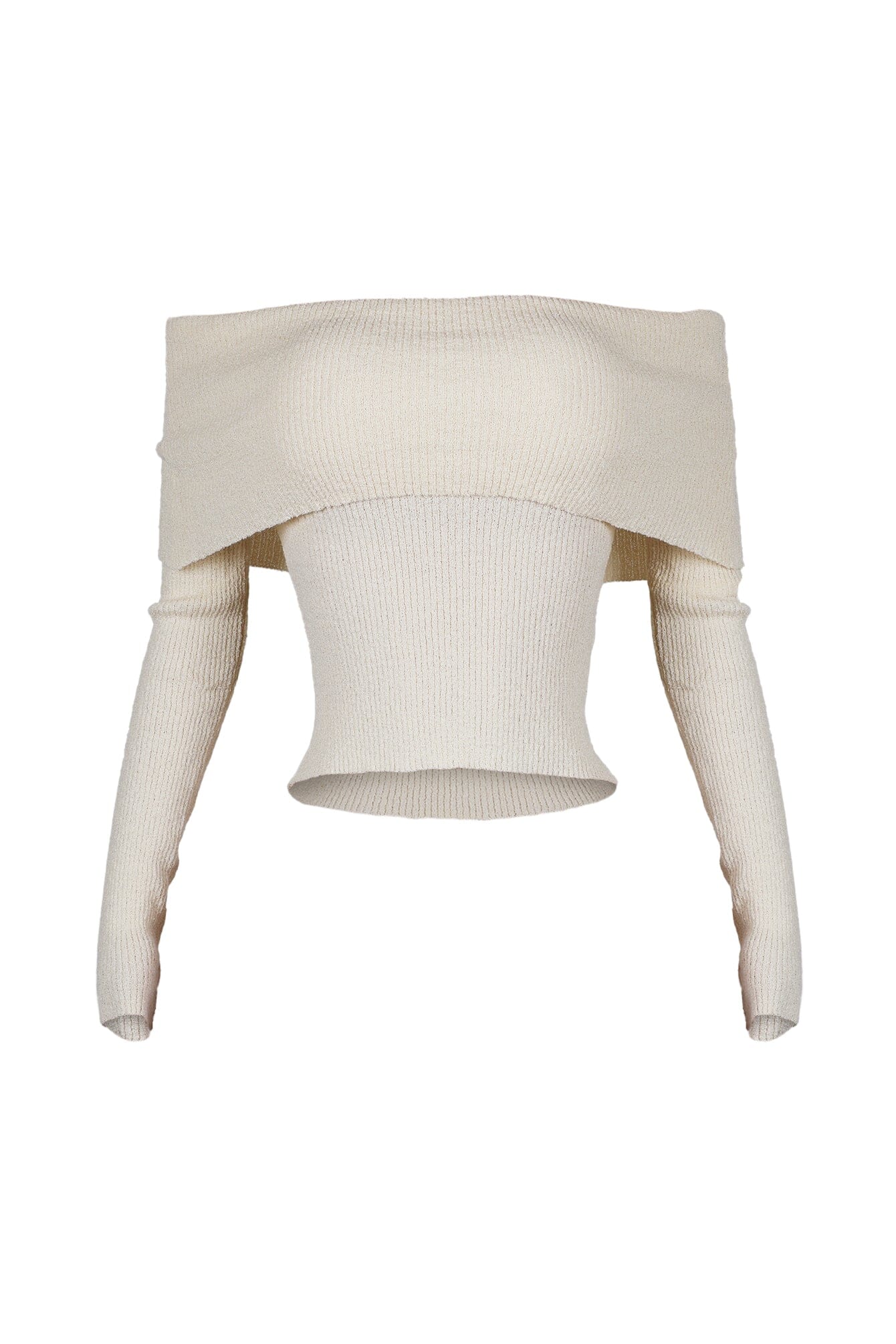Jelena Off Shoulder Sweater Top - Image 4