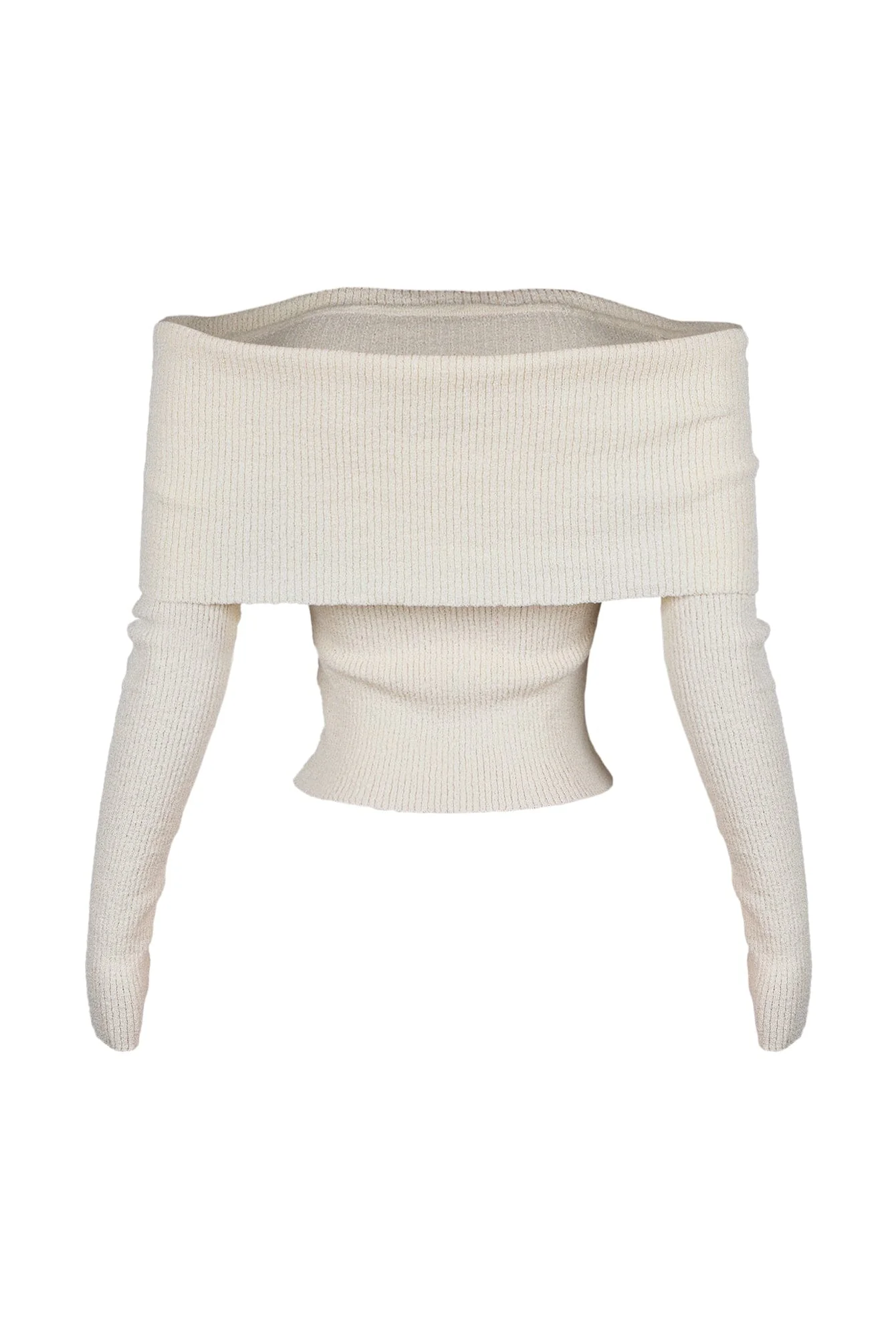 Jelena Off Shoulder Sweater Top - Image 6