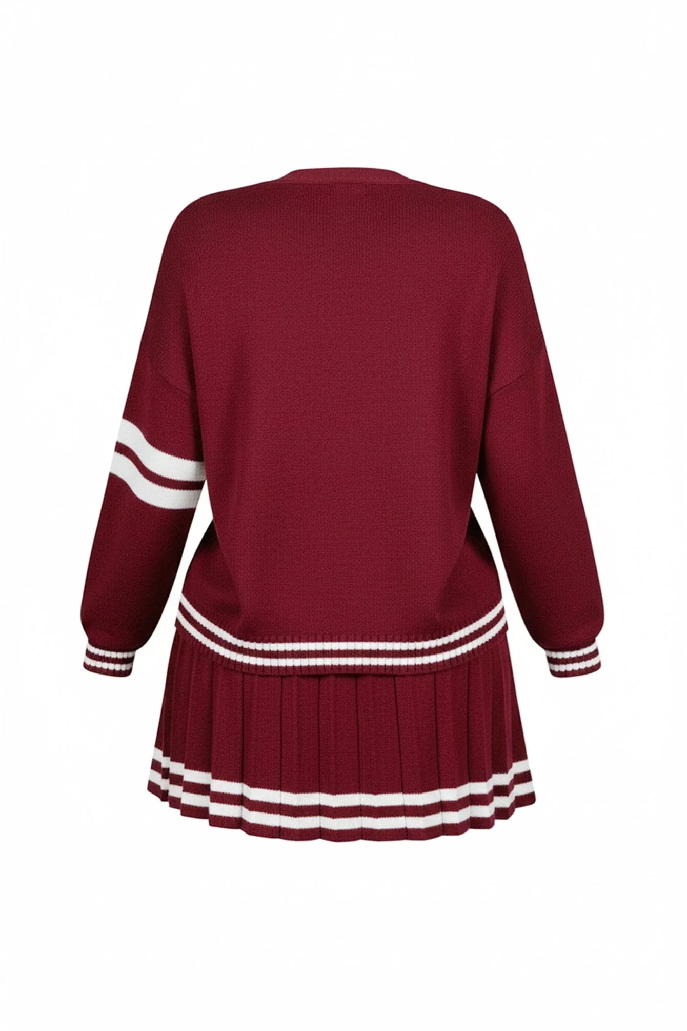 Jena Knit Button Down Cardigan & Skirt SET - Image 15