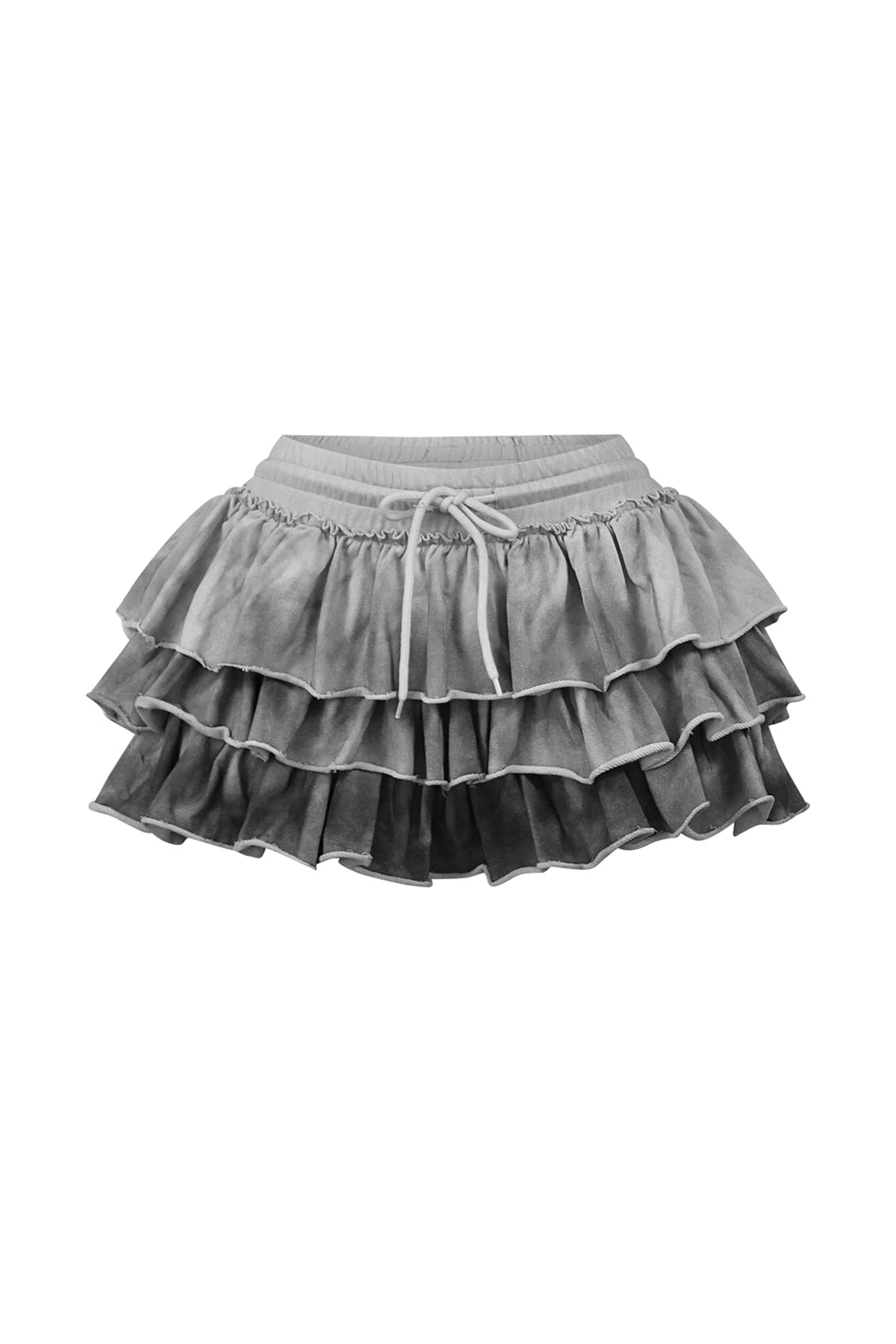 Jessie French Terry Ruffle Mini Skirt - Image 5