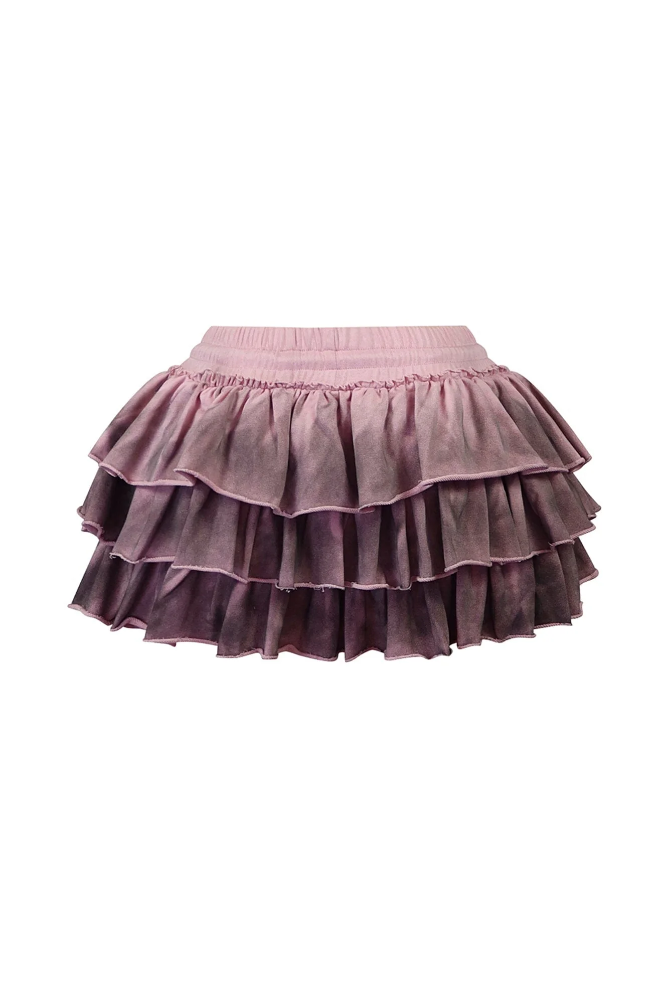 Jessie French Terry Ruffle Mini Skirt - Image 6