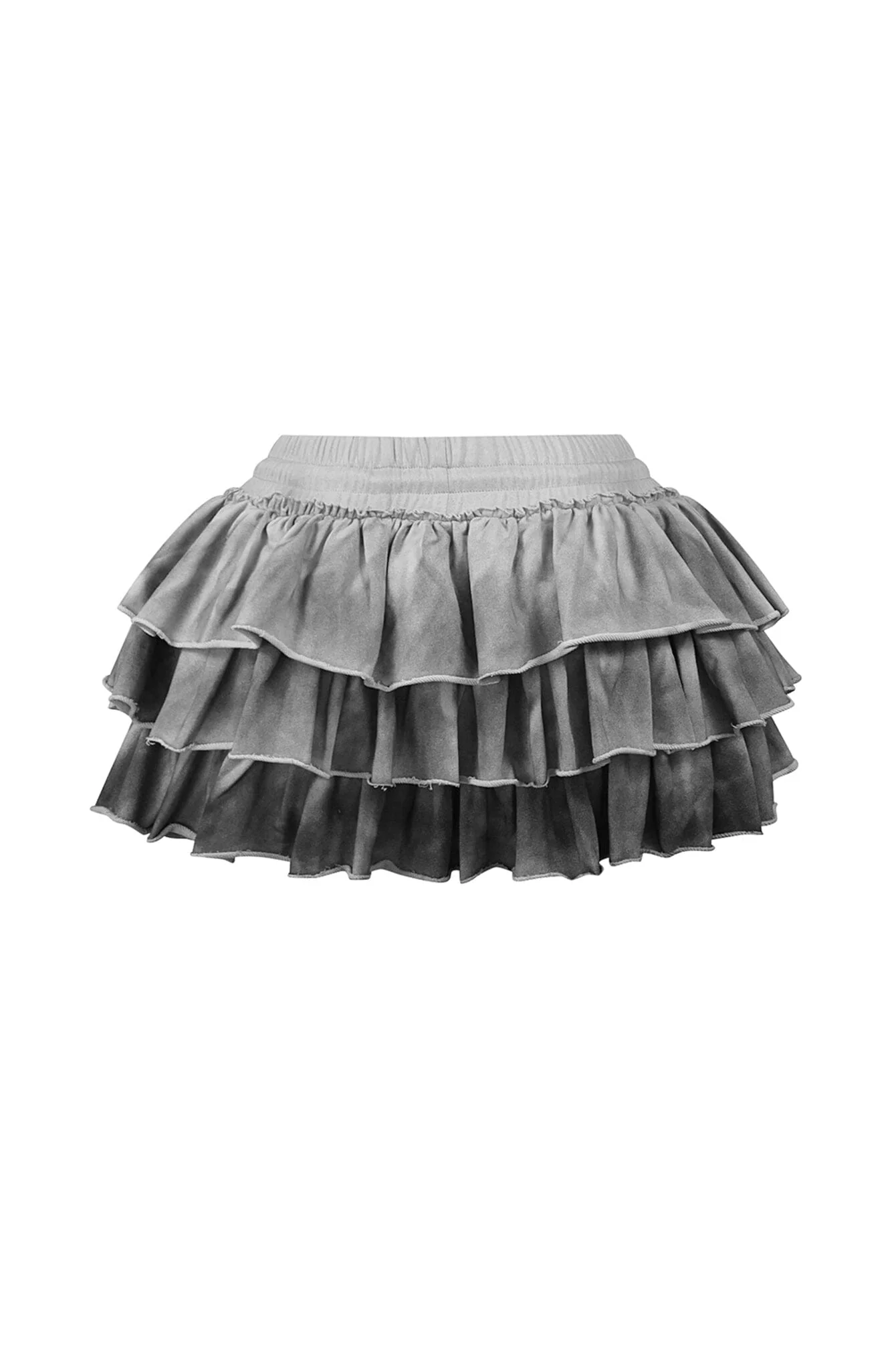 Jessie French Terry Ruffle Mini Skirt - Image 7