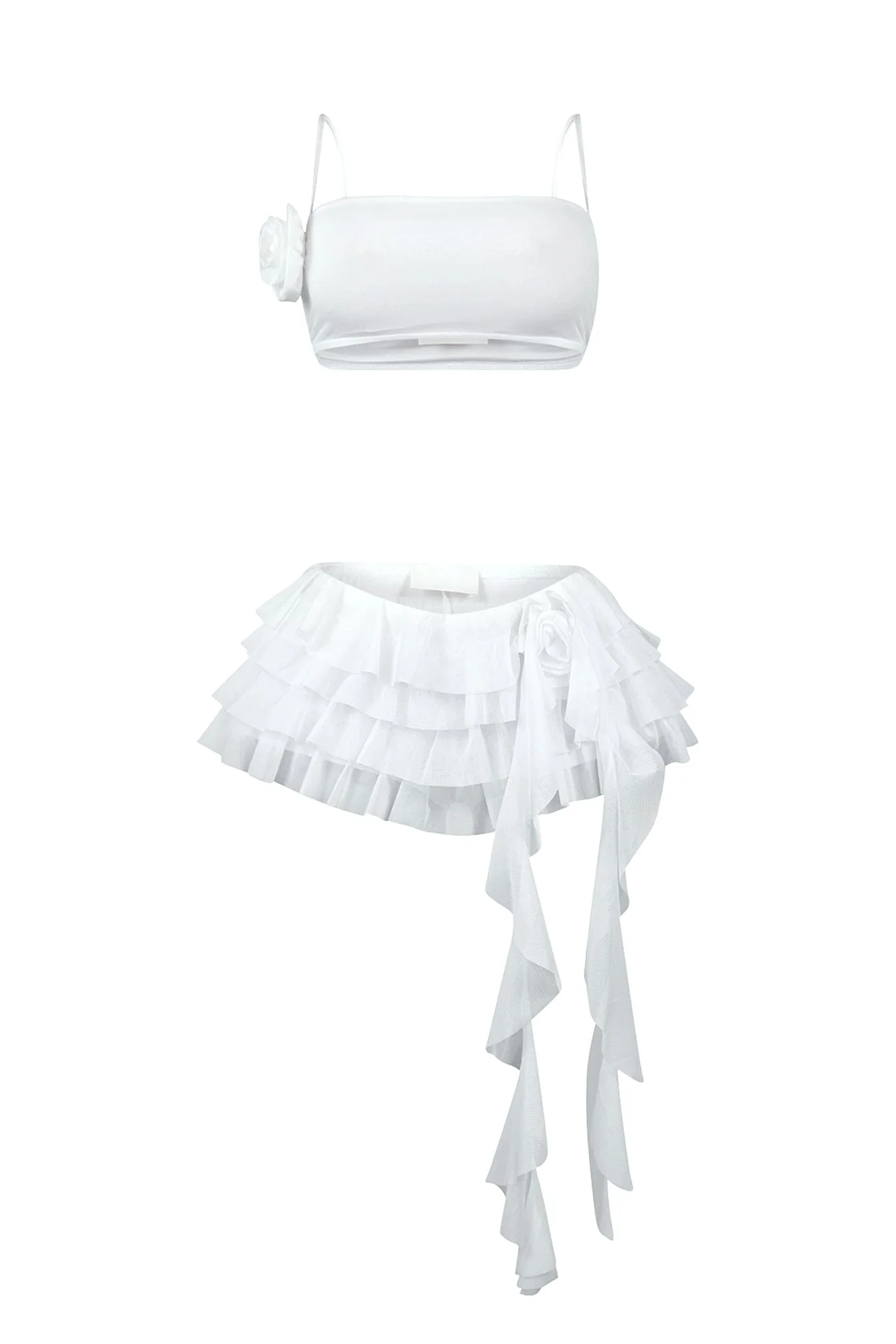 Joan Mesh Cami Top & Skirt SET - Image 5