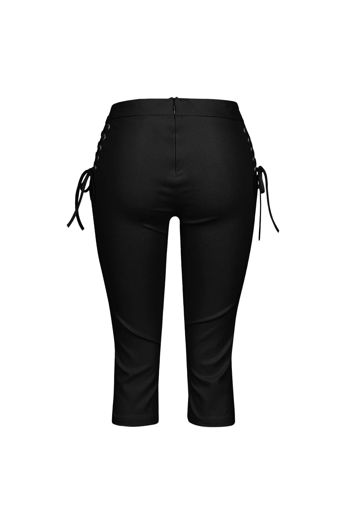 Kona Poplin Lace Up Capri Pants - Image 8