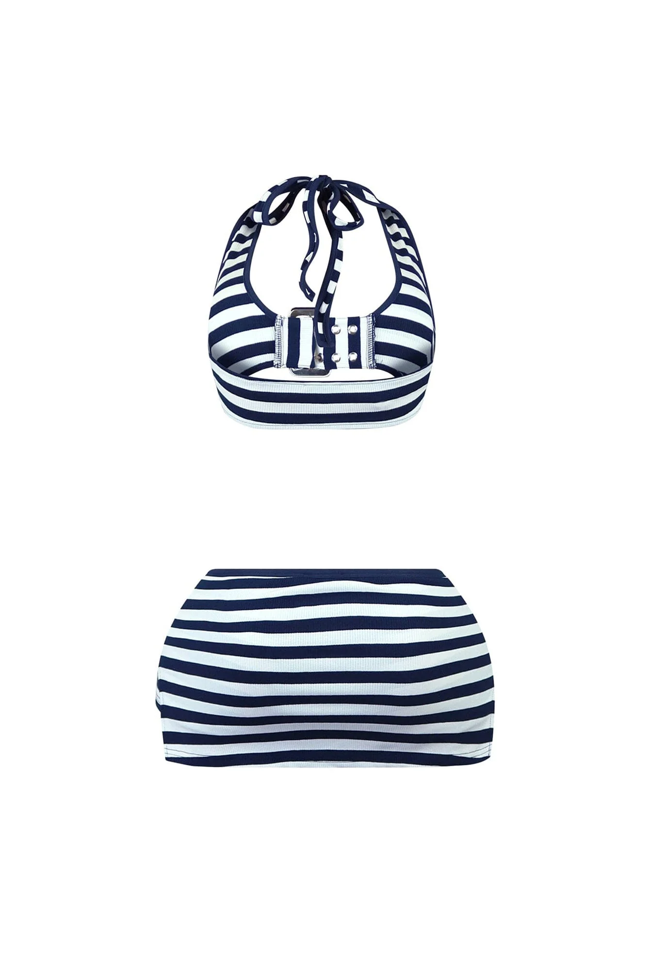 Leilani Striped Halter Top & Skort SET - Image 11