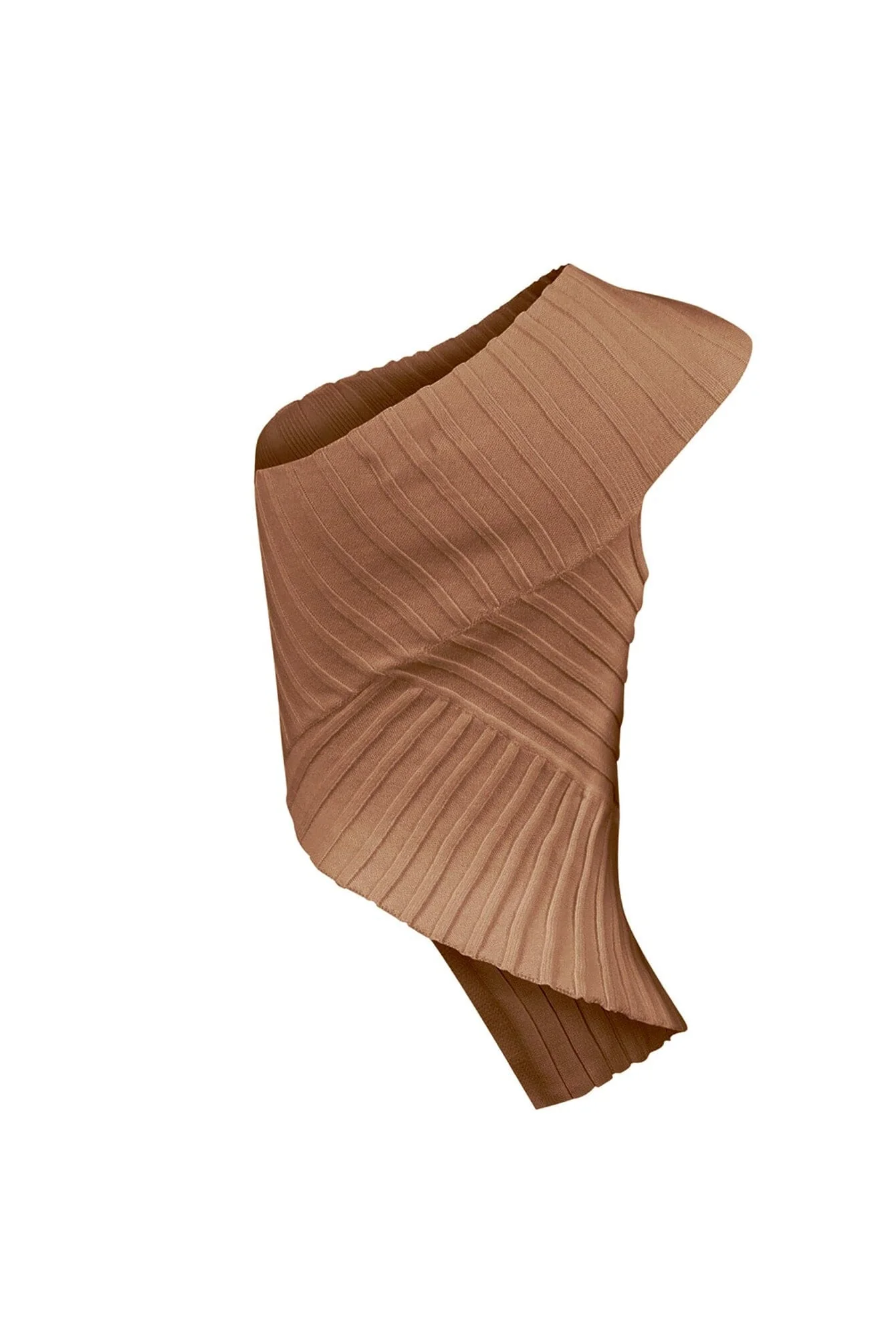 Lila Asymmetrical Knit One Shoulder Top - Image 13