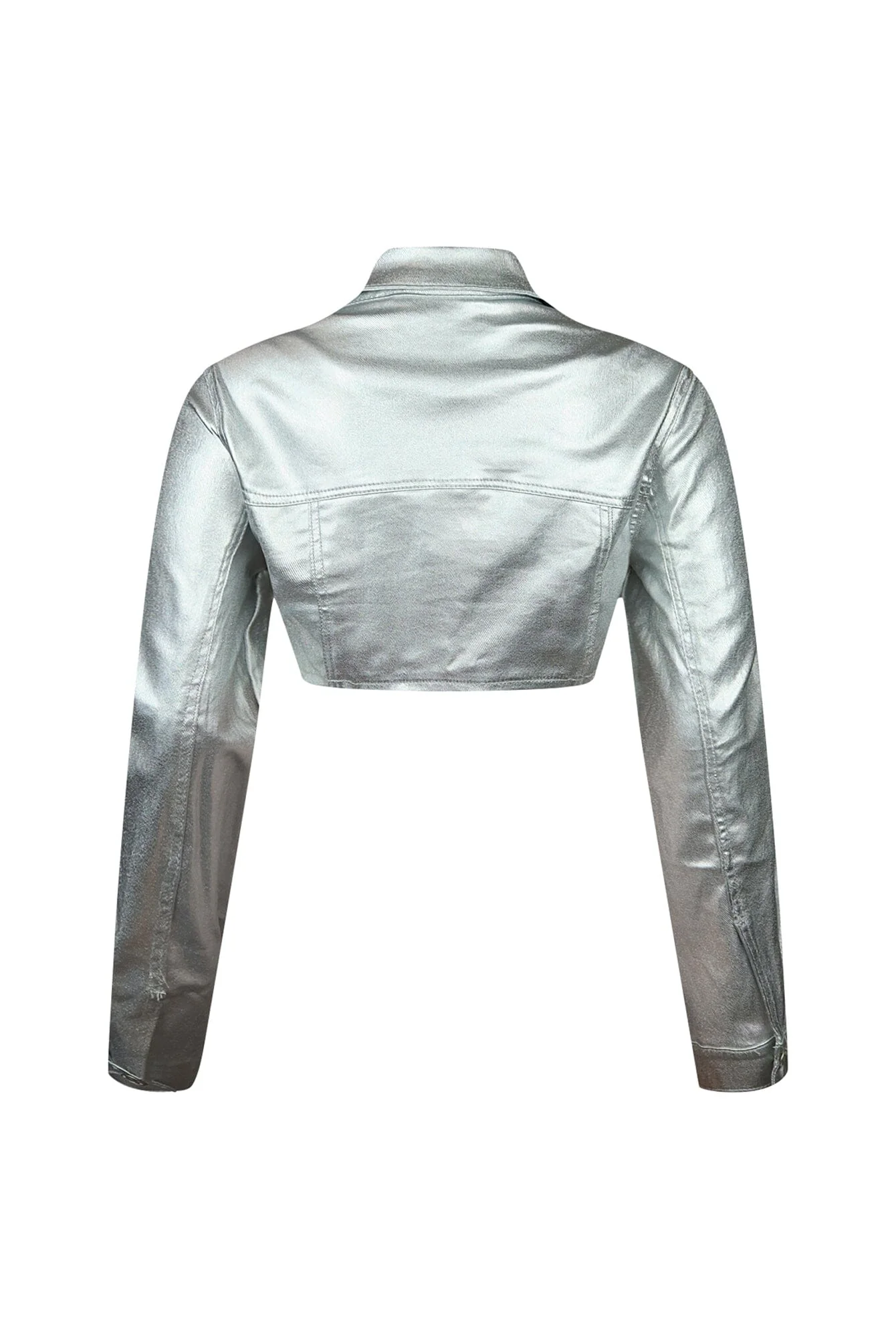 Loxley Metal Foiled Long Sleeve Jacket - Image 7