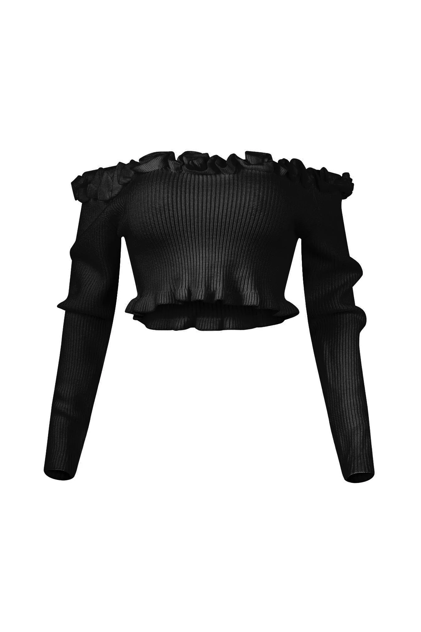 Maisie Off Shoulder Knit Top - Image 5