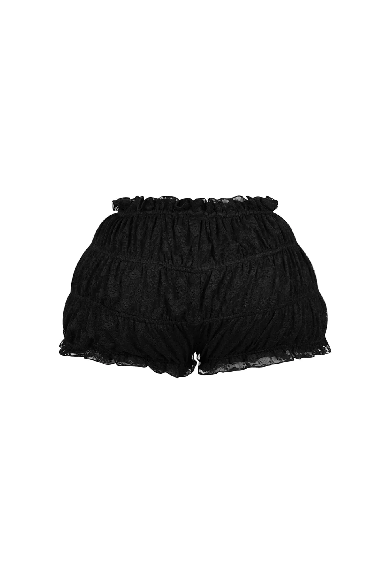 Marley Bow Detail Ruffle Shorts - Image 5