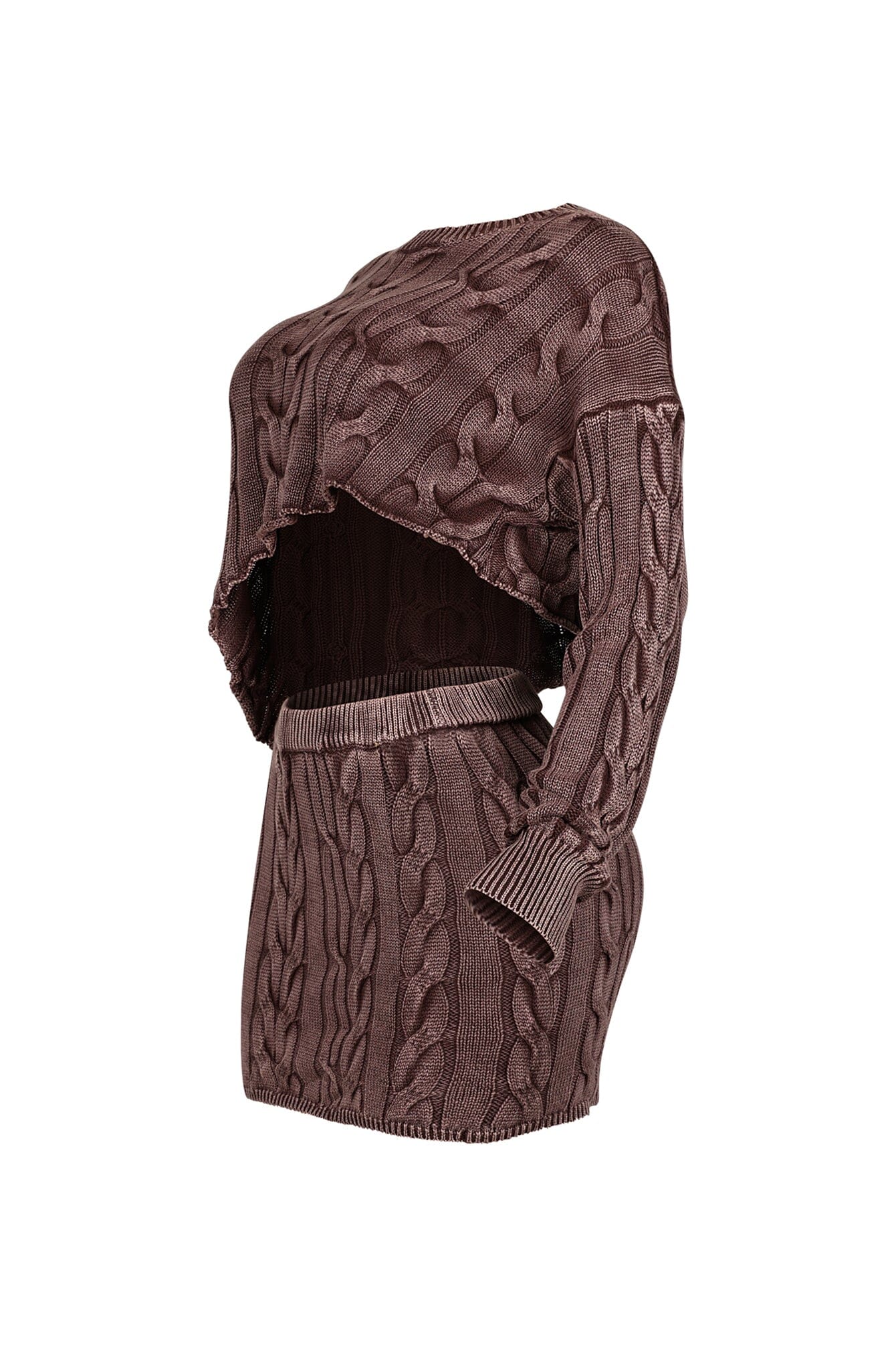 Melissa Mineral Wash Sweater & Skirt SET - Image 7